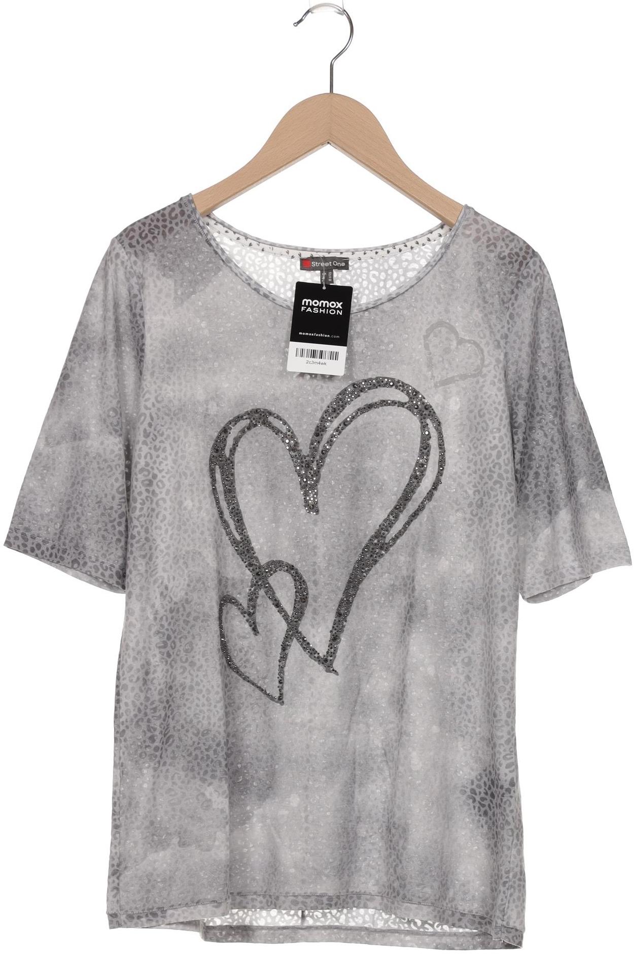 

Street One Damen T-Shirt, grau, Gr. 38