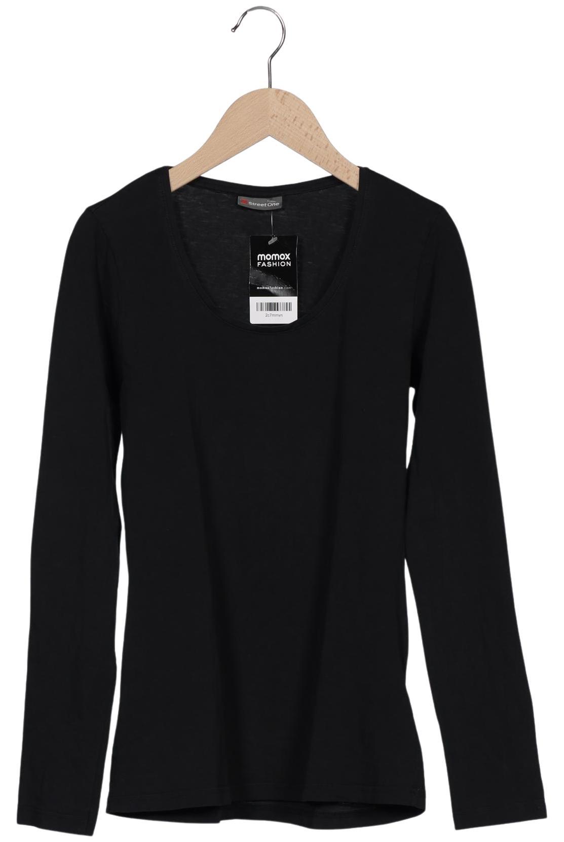 

Street One Damen Langarmshirt, schwarz, Gr. 38