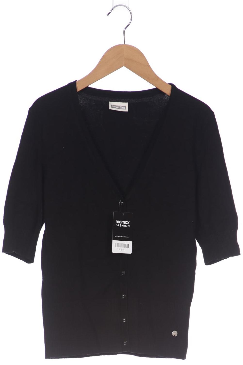

Street One Damen Strickjacke, schwarz, Gr. 38