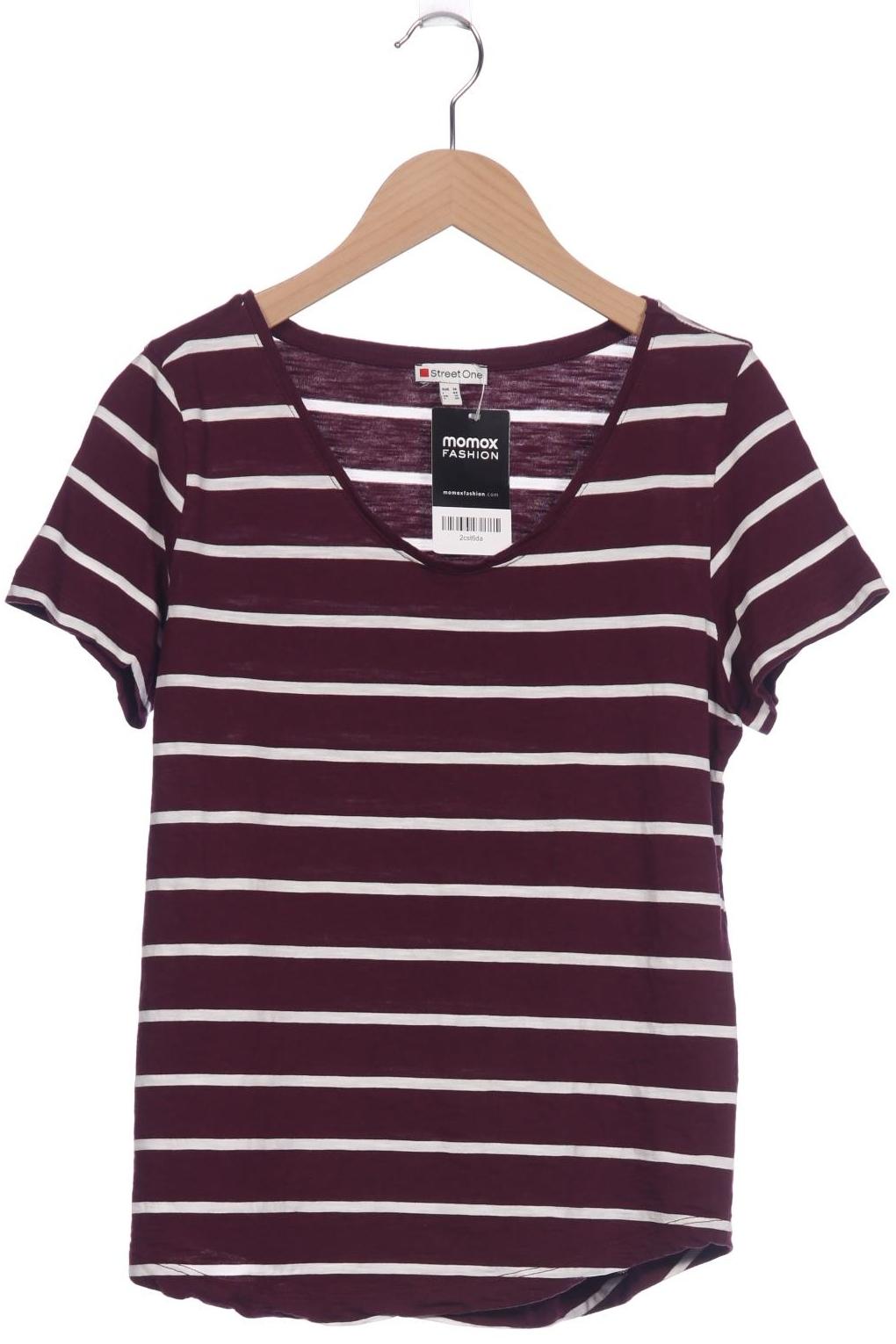 

Street One Damen T-Shirt, bordeaux, Gr. 36