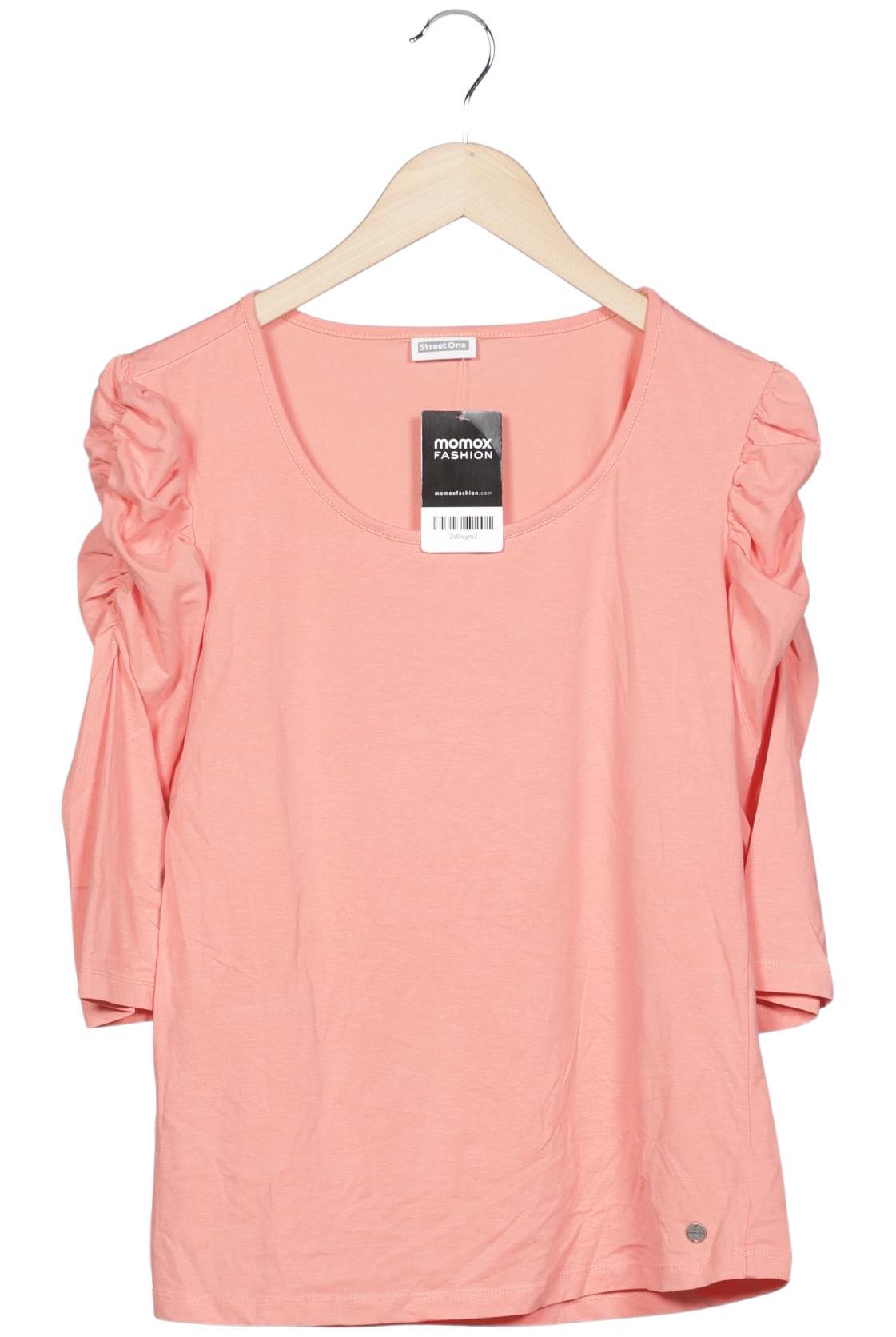 

Street One Damen Langarmshirt, pink, Gr. 42