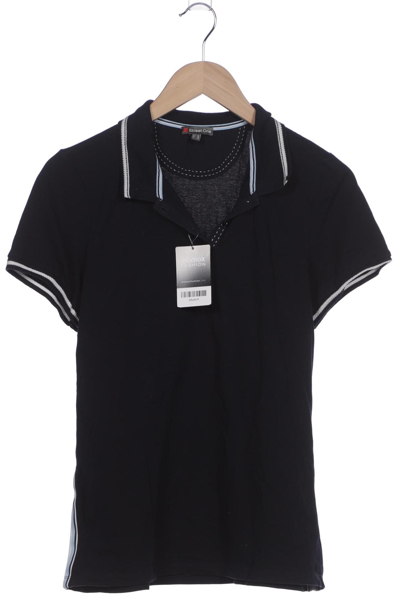

Street One Damen Poloshirt, marineblau, Gr. 42