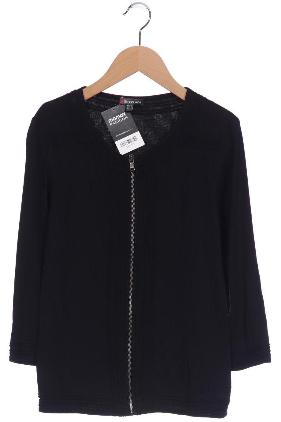 

Street One Damen Strickjacke, schwarz, Gr. 36