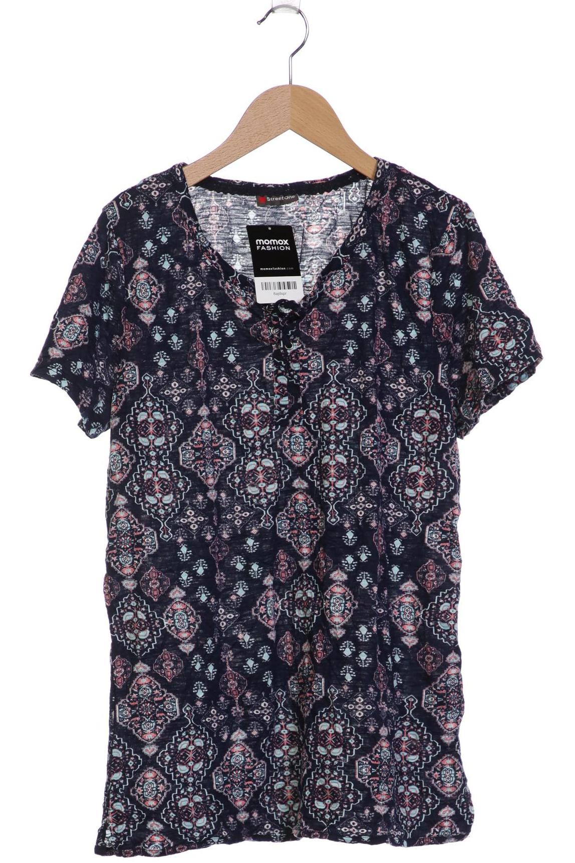

Street One Damen T-Shirt, marineblau, Gr. 40