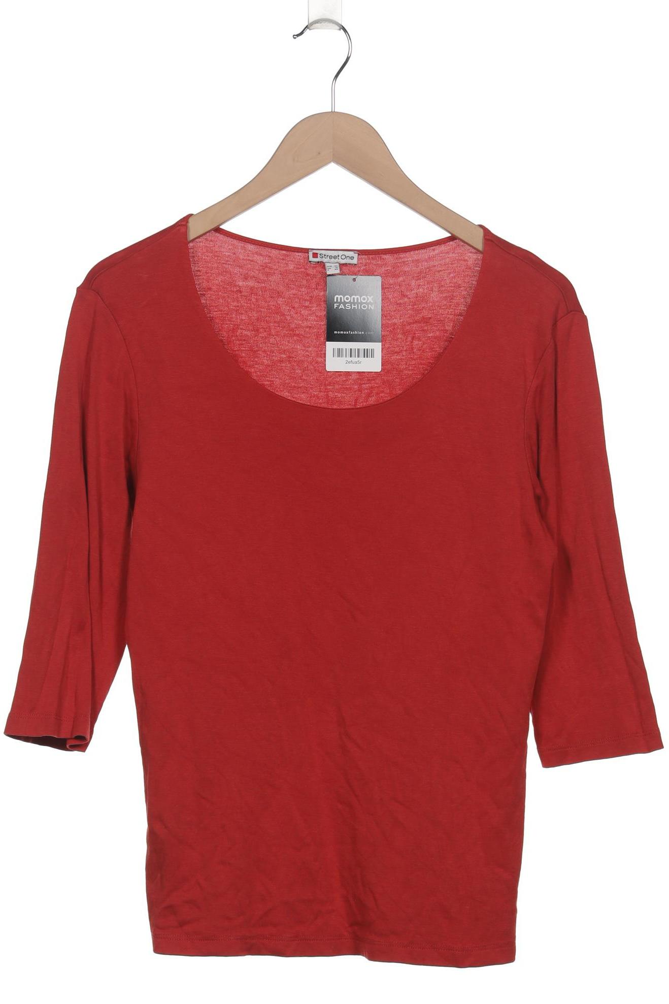 

Street One Damen Langarmshirt, rot, Gr. 42
