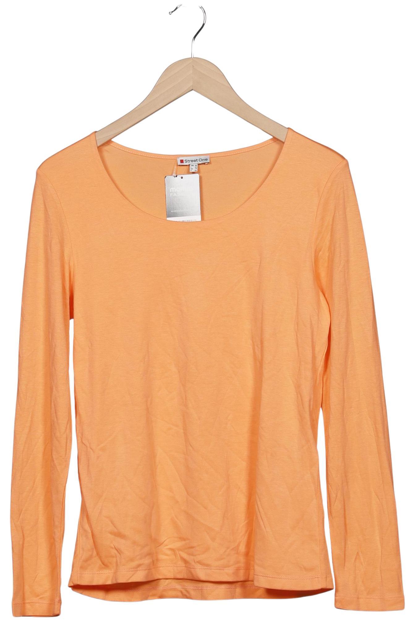 

Street One Damen Langarmshirt, orange, Gr. 40