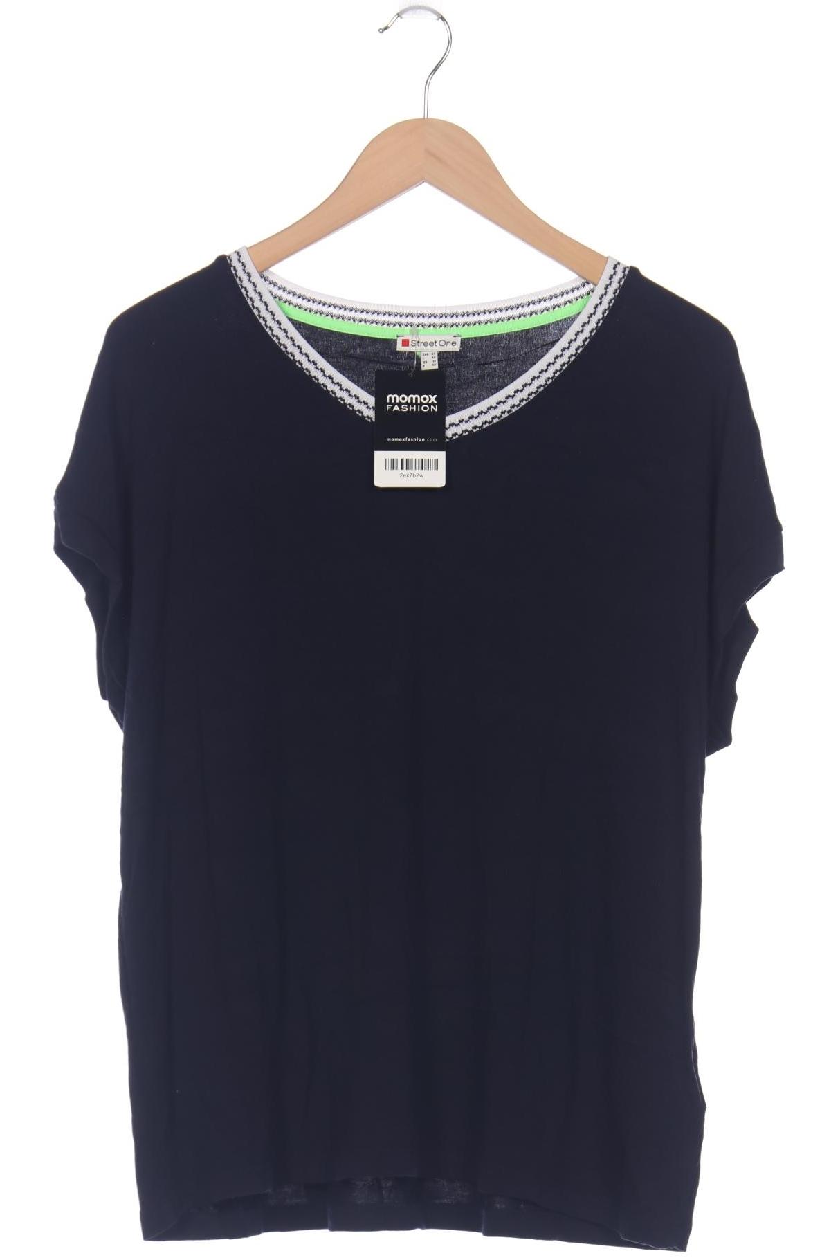 

Street One Damen T-Shirt, marineblau, Gr. 44
