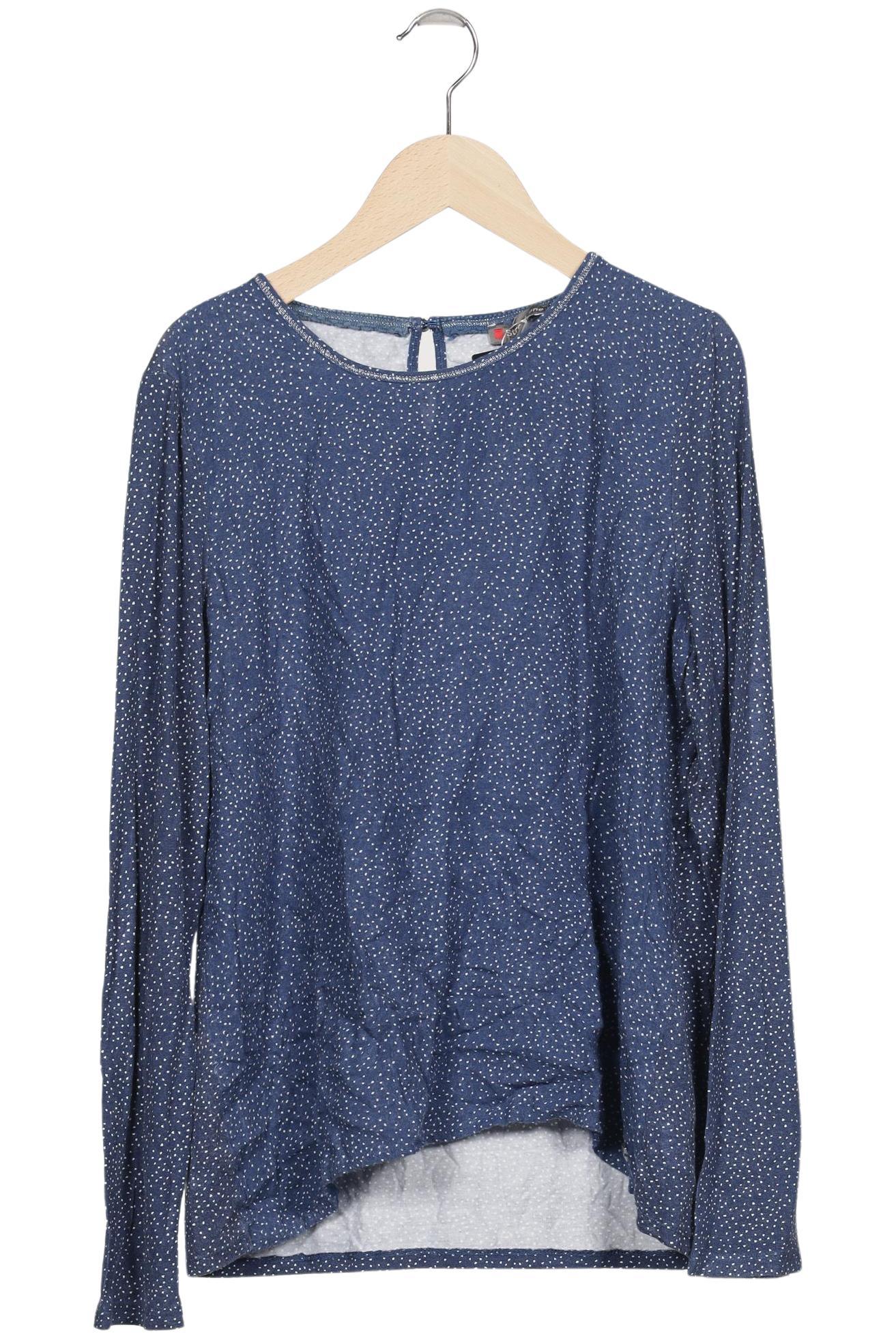 

Street One Damen Langarmshirt, blau, Gr. 38