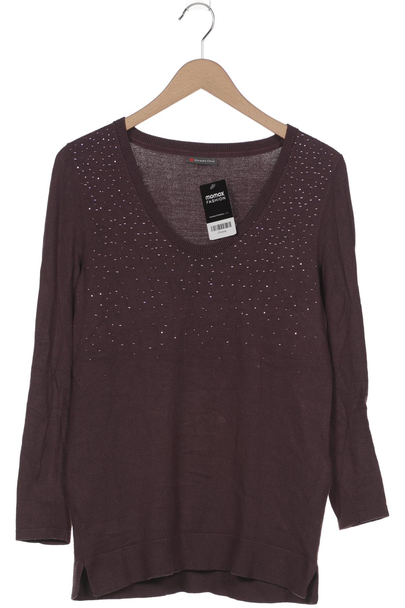 

Street One Damen Pullover, braun, Gr. 40
