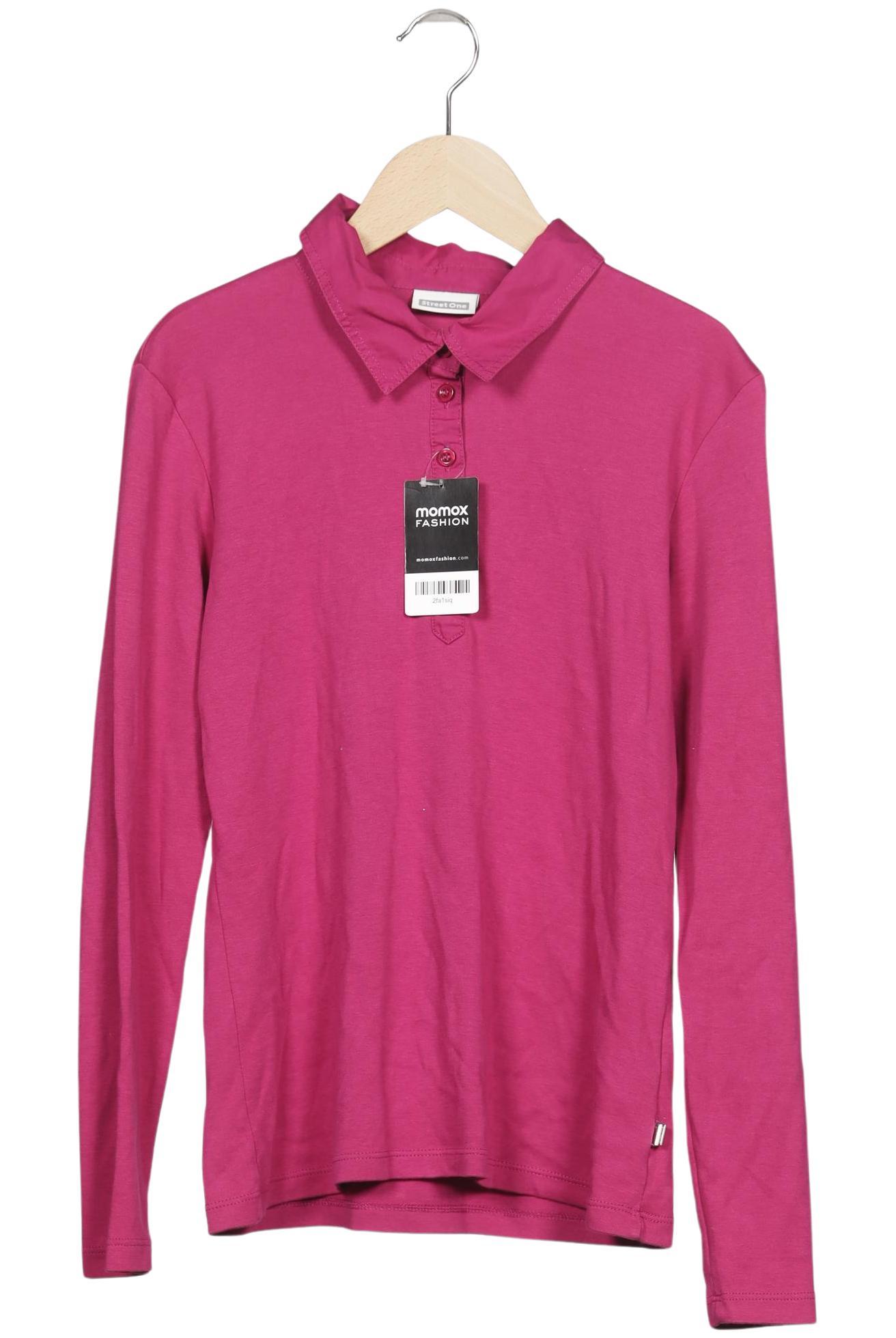 

Street One Damen Poloshirt, pink, Gr. 40