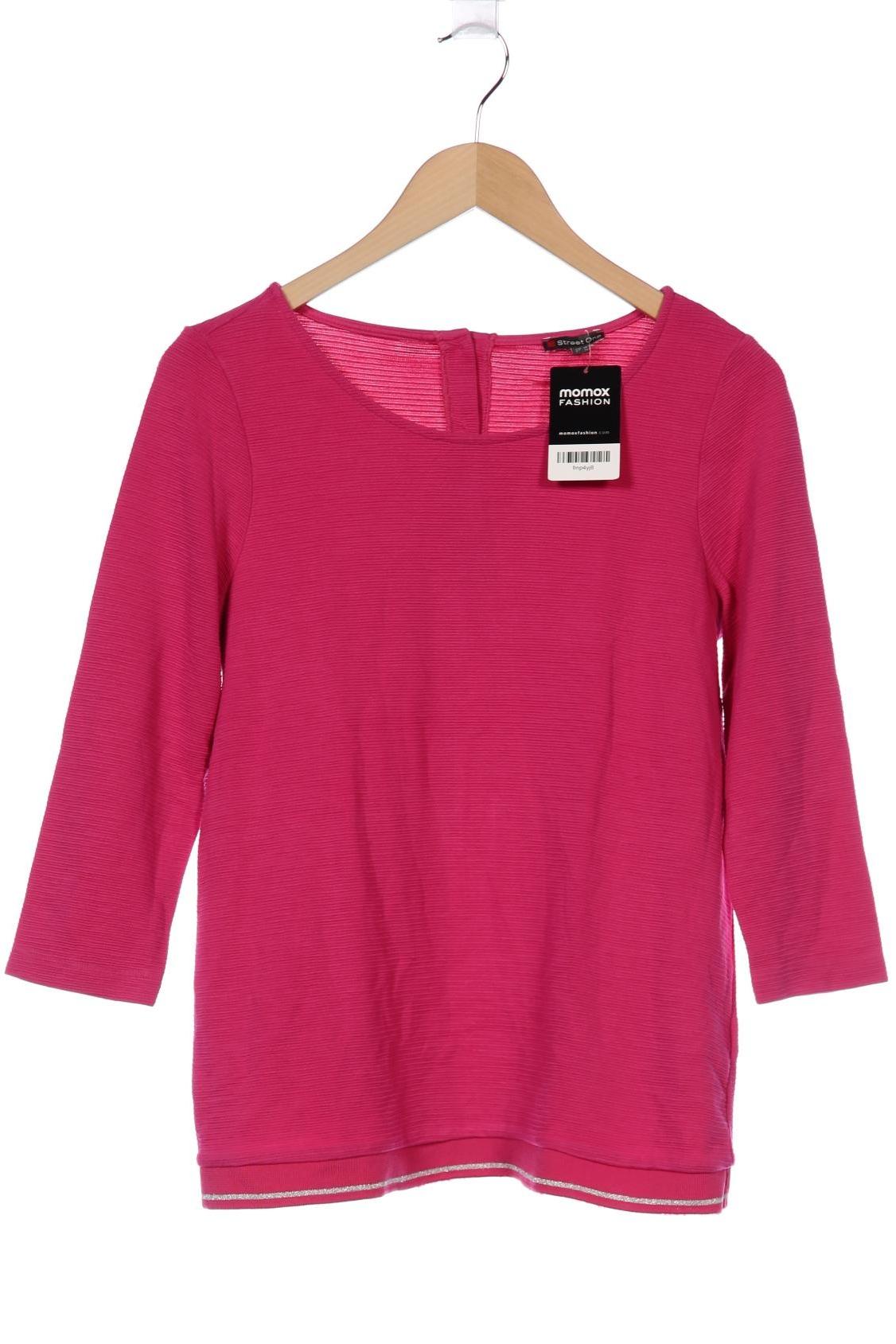 

Street One Damen Langarmshirt, pink, Gr. 38