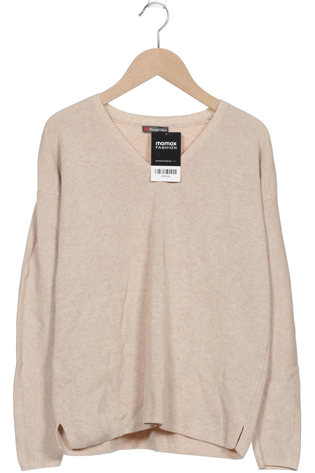 

Street One Damen Pullover, beige, Gr. 38