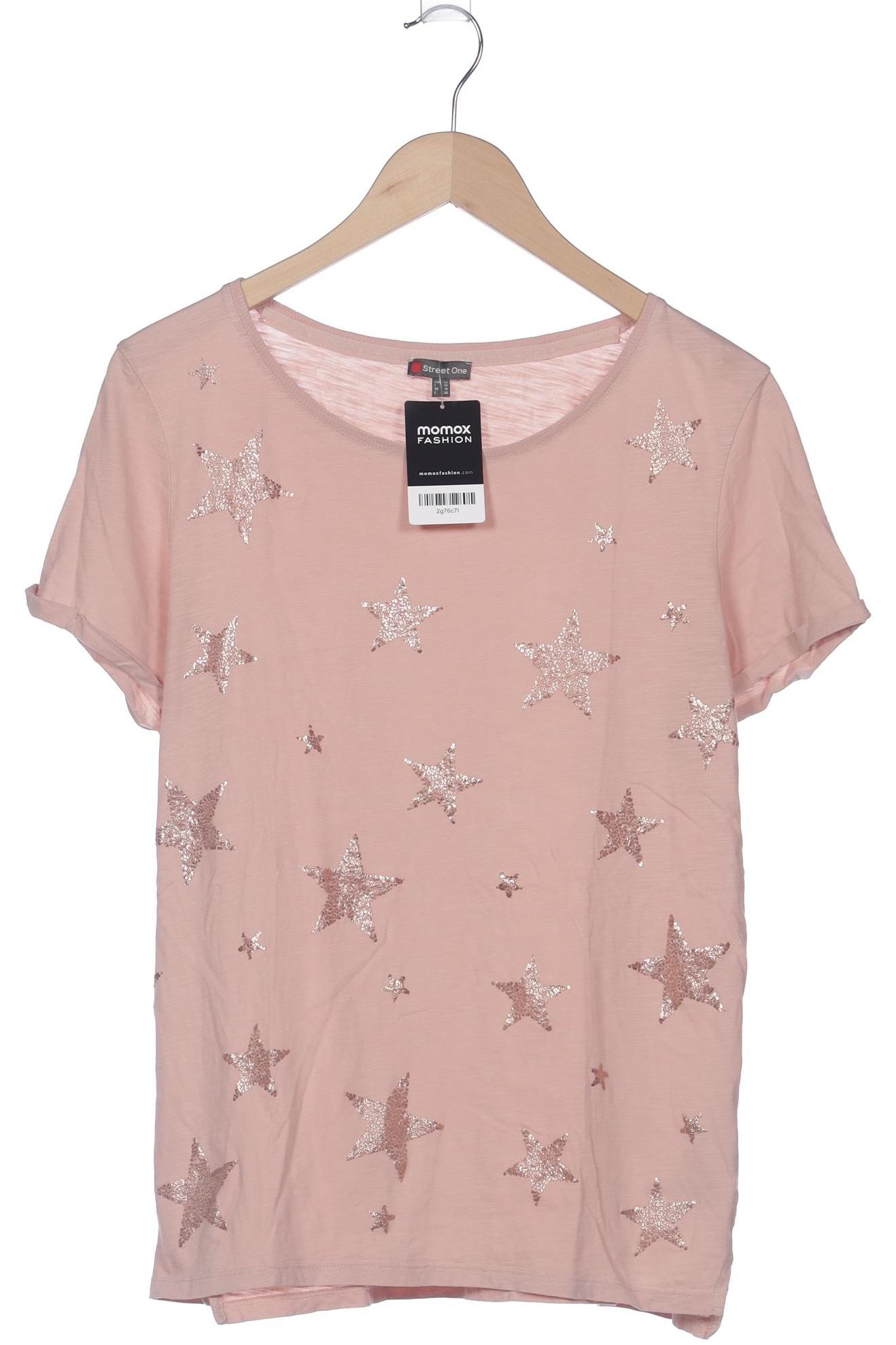 

Street One Damen T-Shirt, pink, Gr. 42