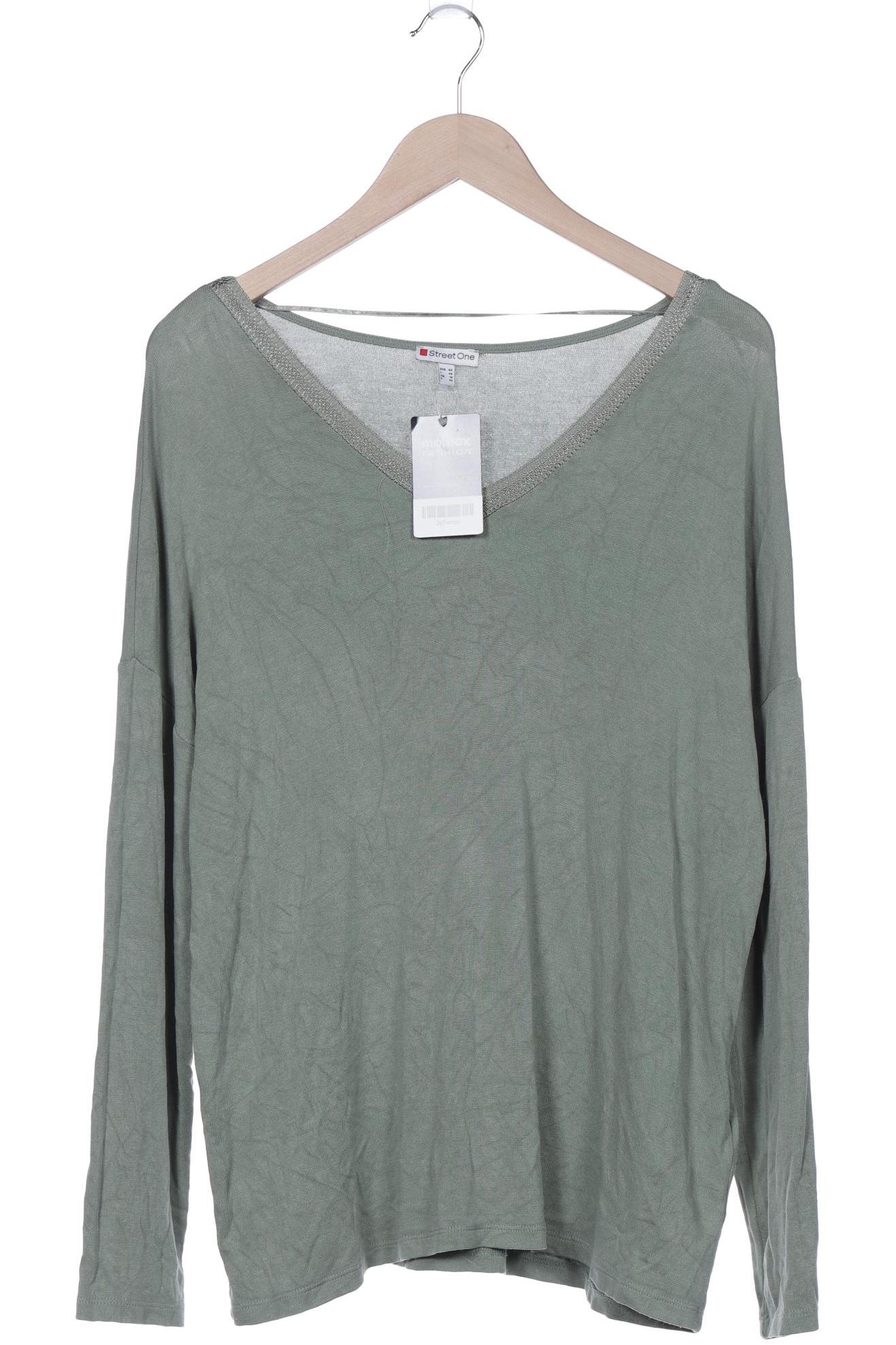 

Street One Damen Langarmshirt, grün, Gr. 44