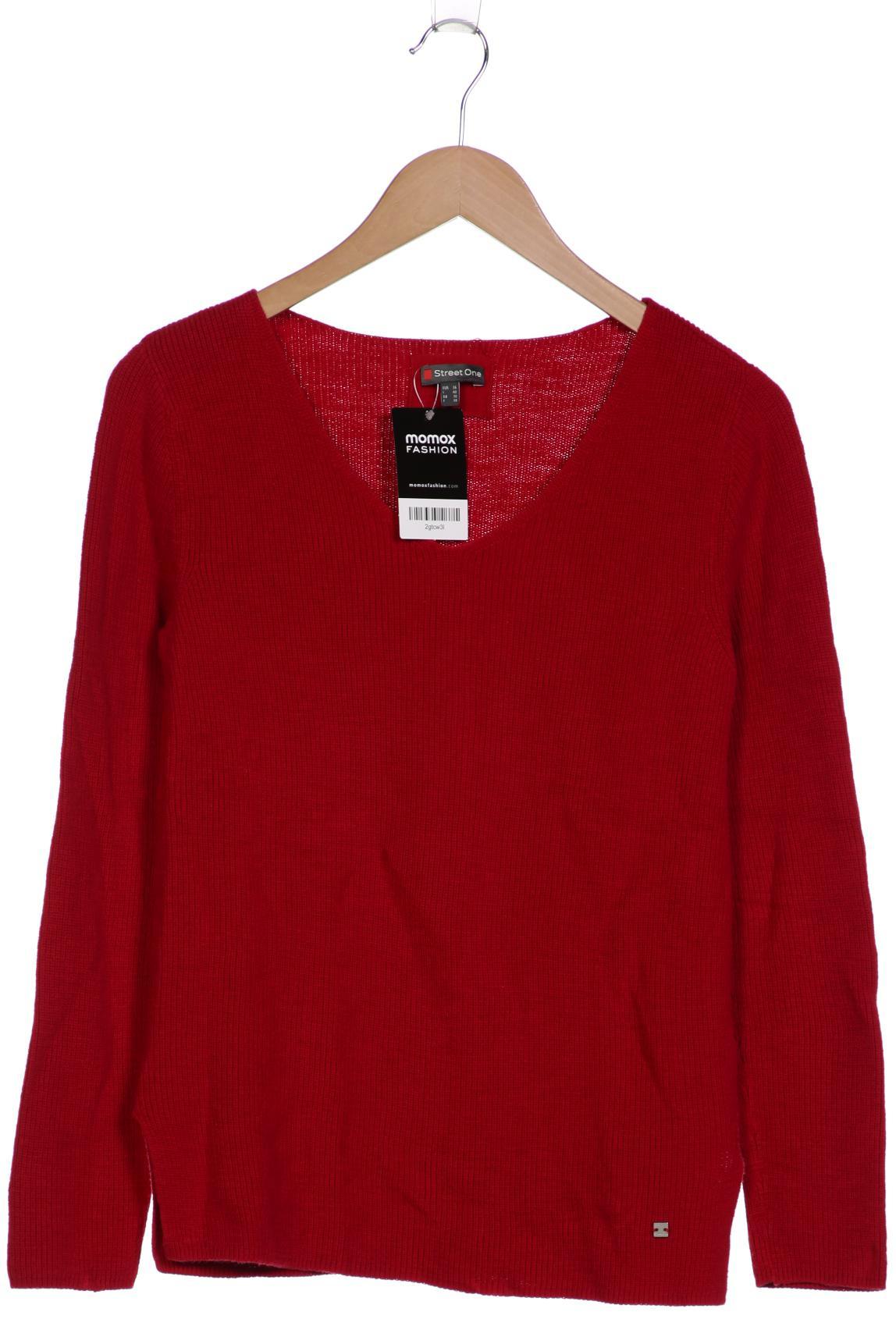 

Street One Damen Pullover, rot, Gr. 36