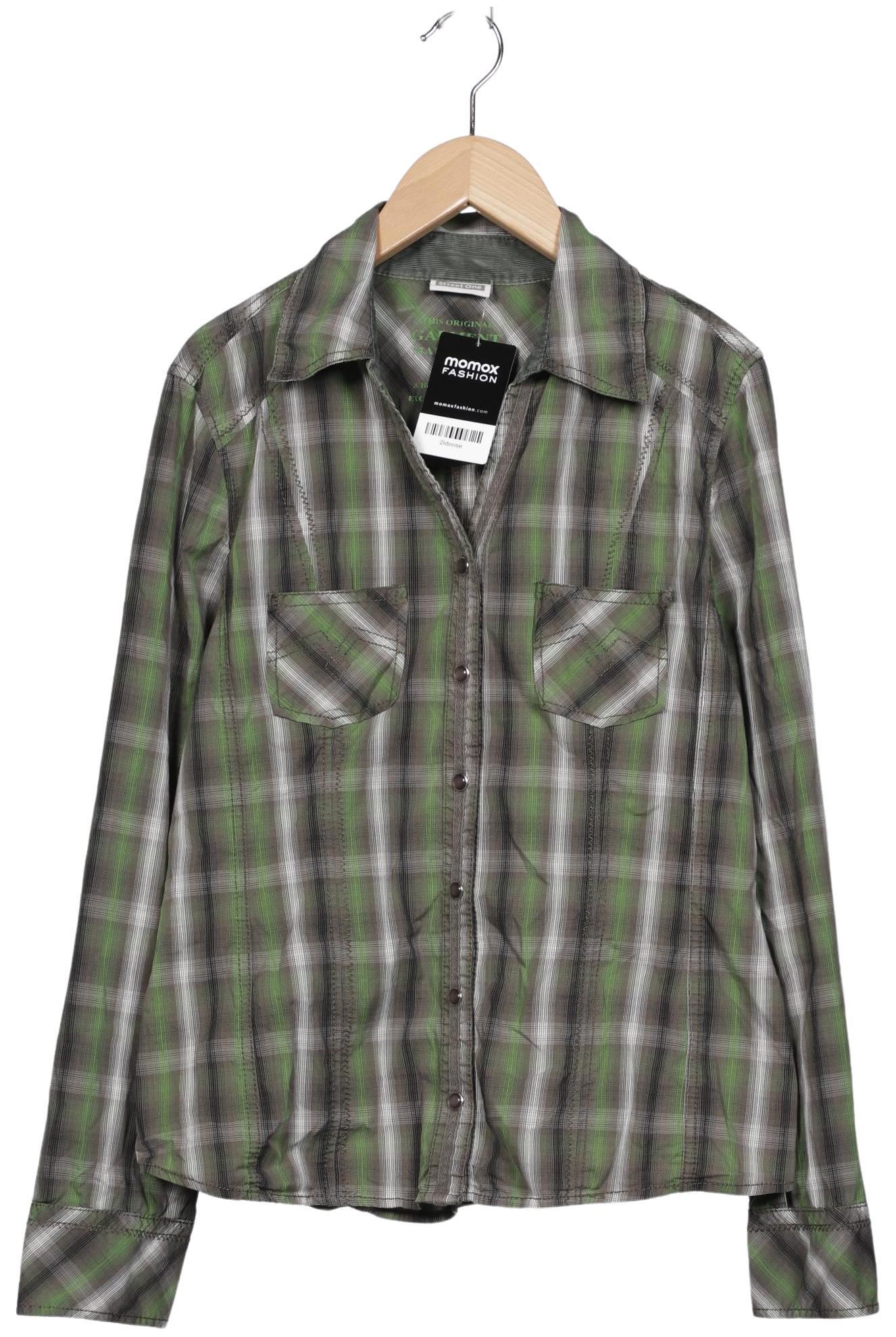 

Street One Damen Bluse, grün, Gr. 38