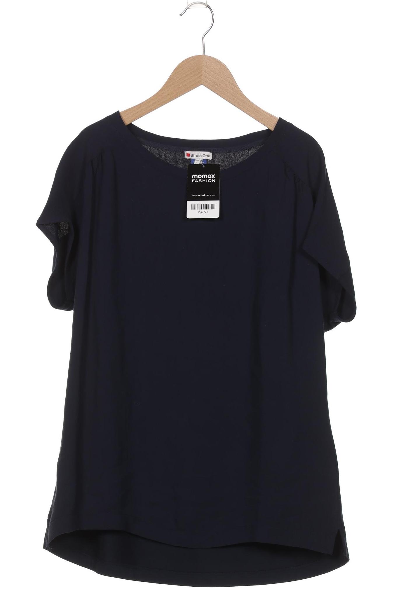 

Street One Damen T-Shirt, marineblau, Gr. 38