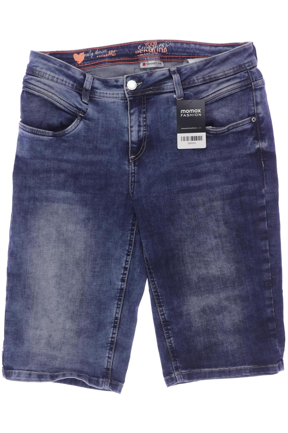 

Street One Damen Shorts, blau, Gr. 31