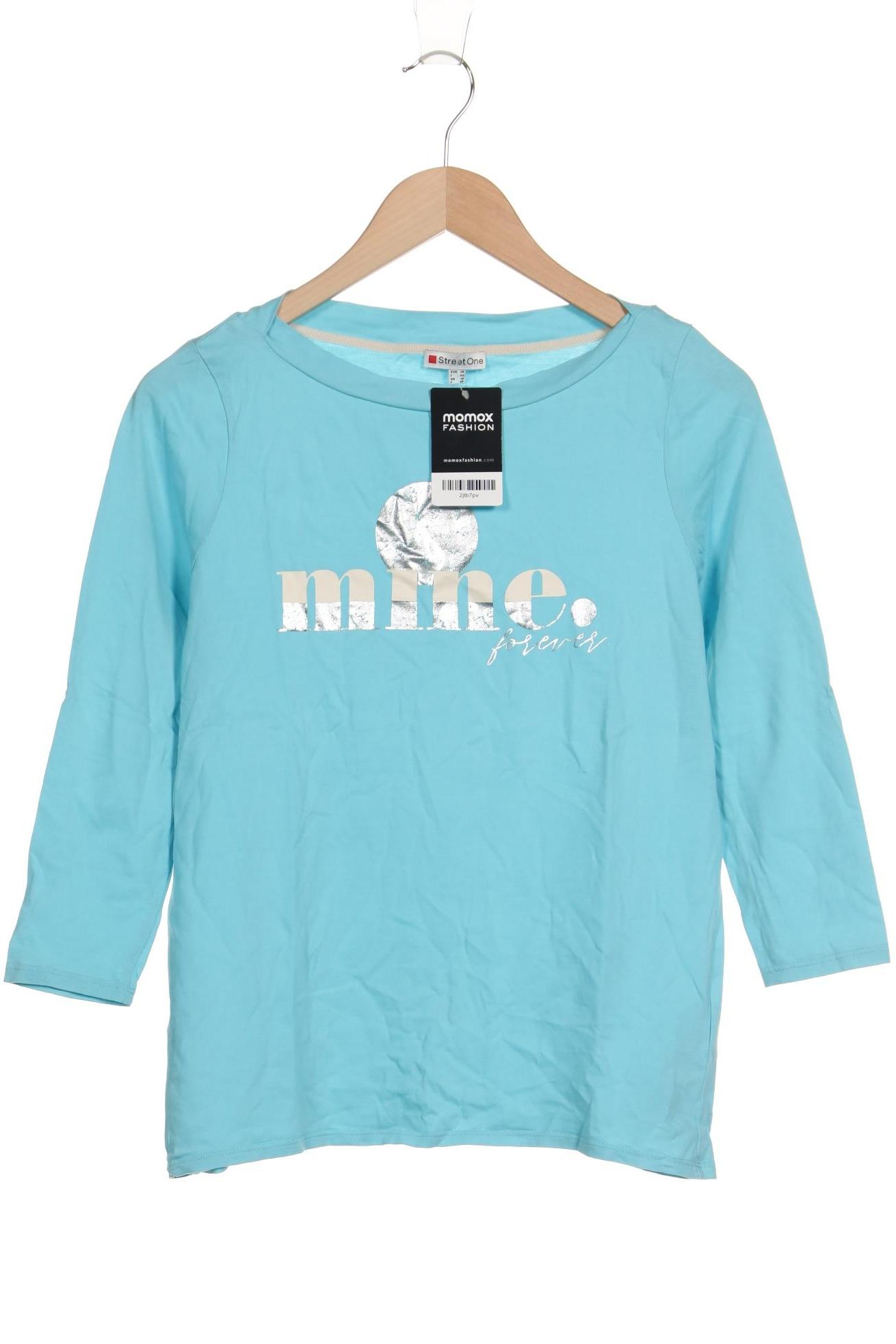 

Street One Damen Langarmshirt, hellblau, Gr. 36