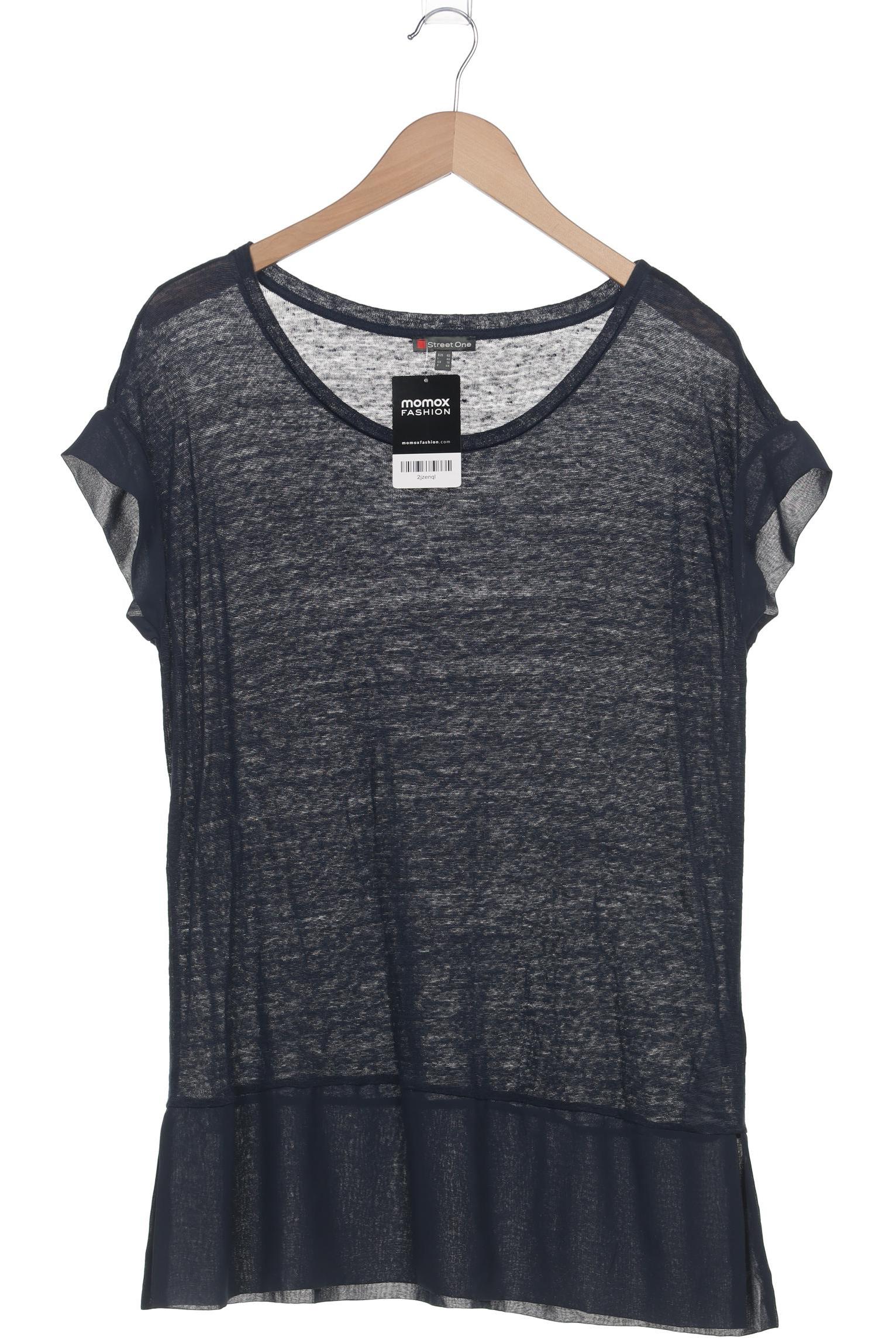 

Street One Damen T-Shirt, marineblau, Gr. 42