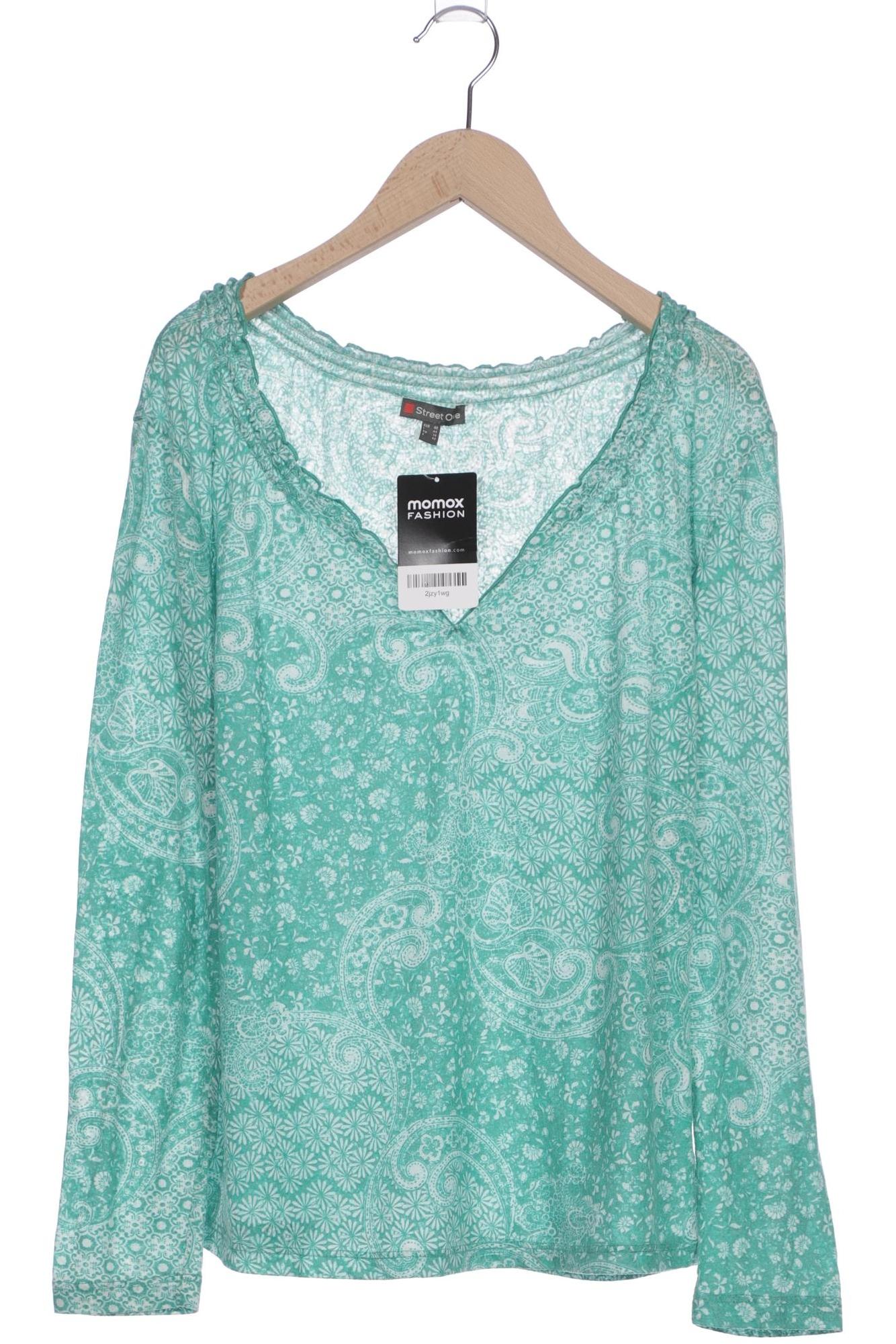 

Street One Damen Langarmshirt, grün, Gr. 40
