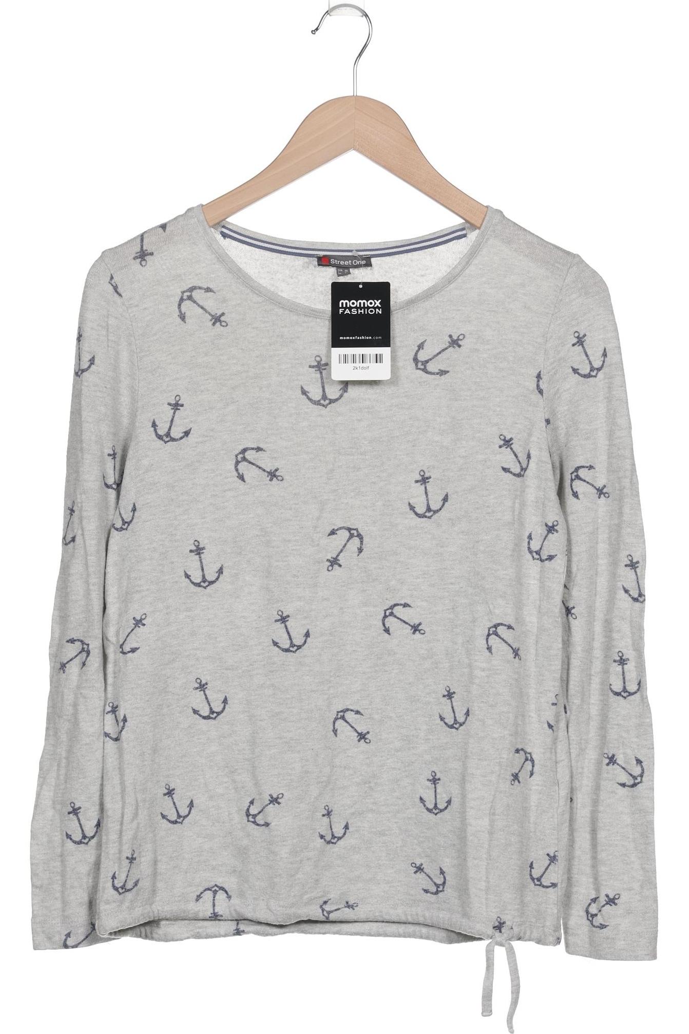 

Street One Damen Pullover, grau, Gr. 36