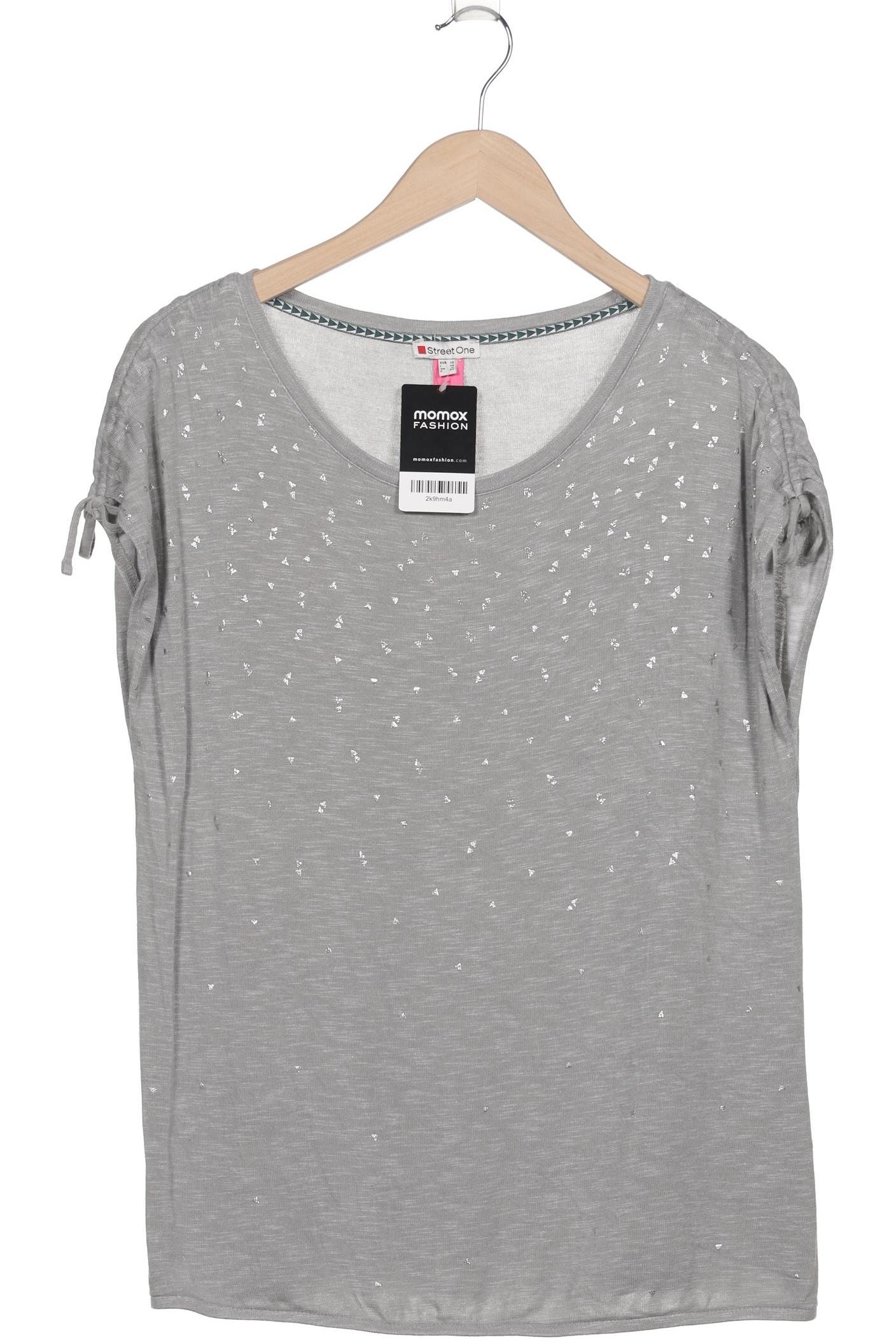 

Street One Damen T-Shirt, grau, Gr. 42