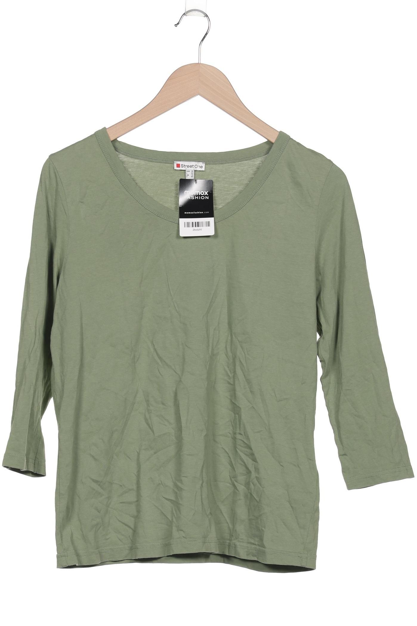 

Street One Damen Langarmshirt, grün, Gr. 38