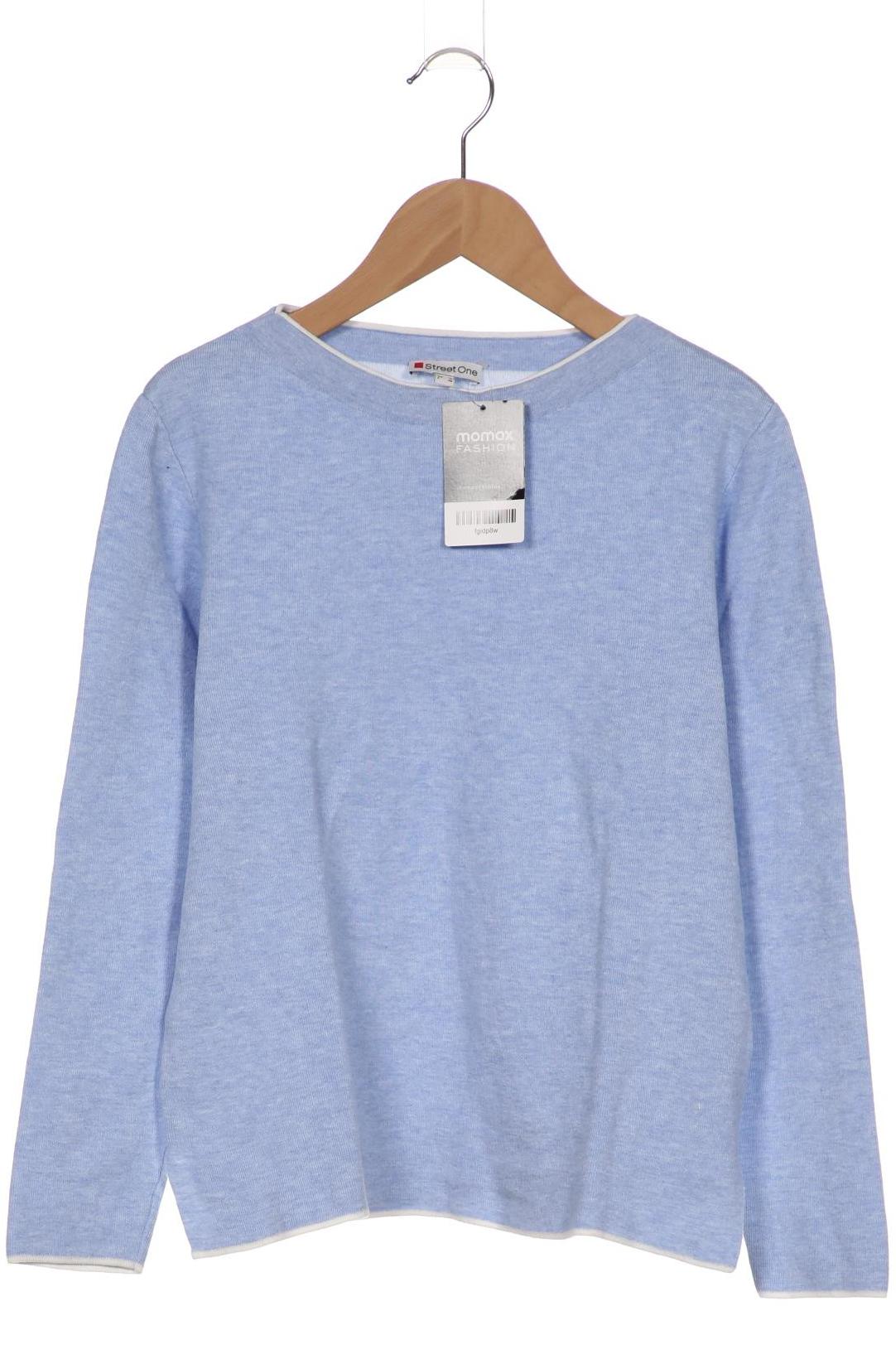 

Street One Damen Pullover, blau, Gr. 36