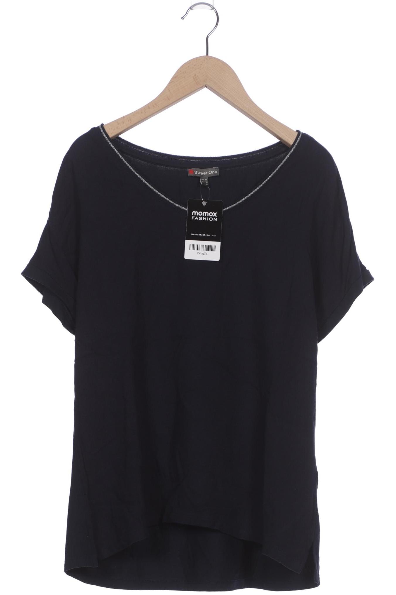 

Street One Damen T-Shirt, marineblau, Gr. 40