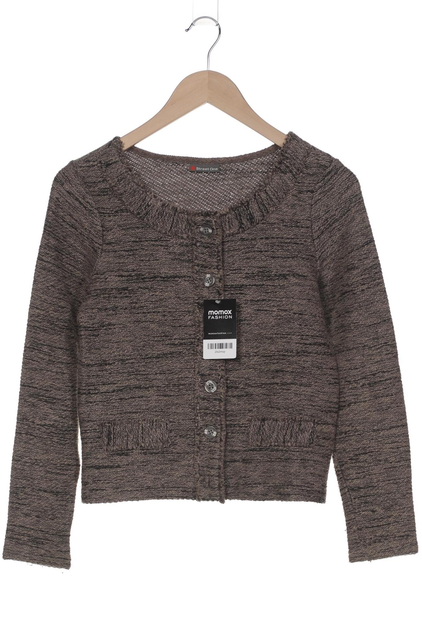 

Street One Damen Strickjacke, beige, Gr. 36