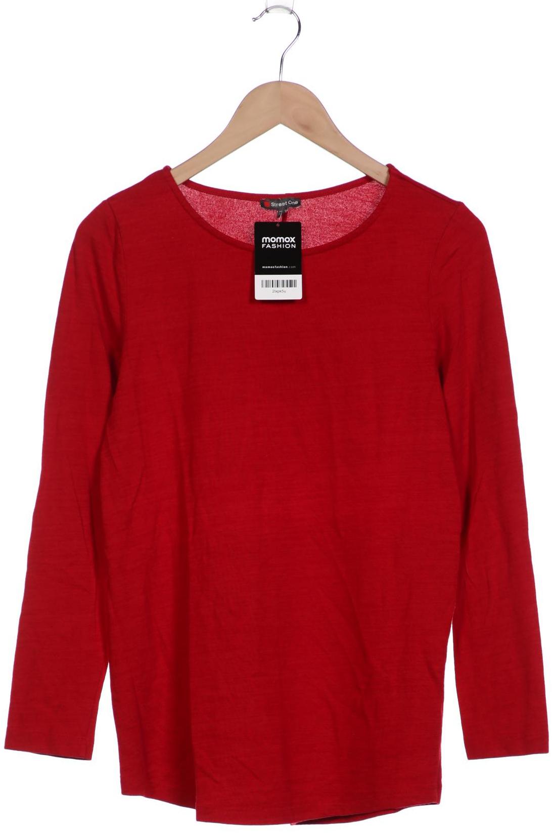 

Street One Damen Langarmshirt, rot, Gr. 38