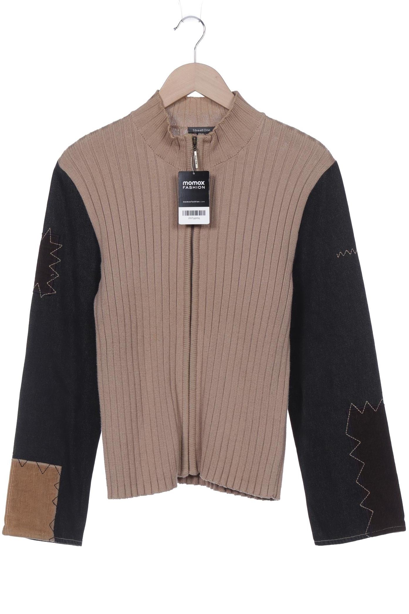 

Street One Damen Strickjacke, braun, Gr. 42