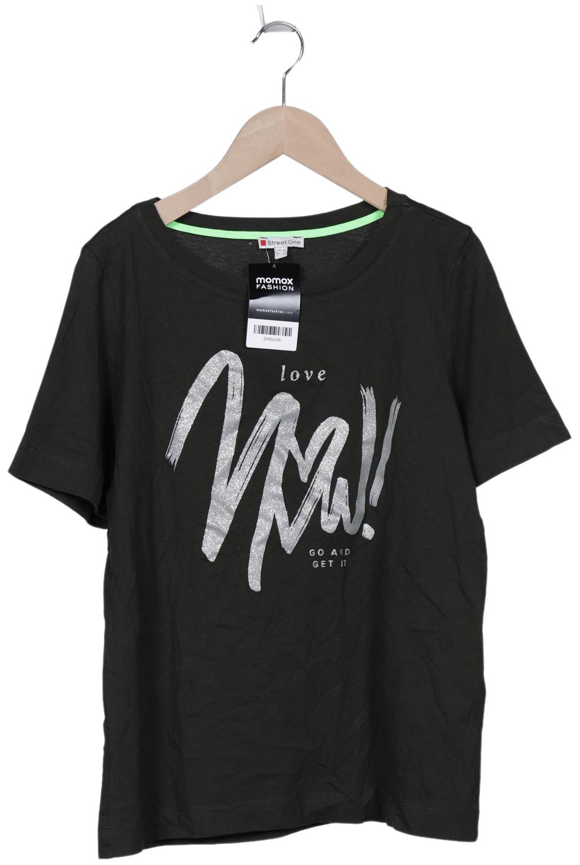 

Street One Damen T-Shirt, grün, Gr. 38