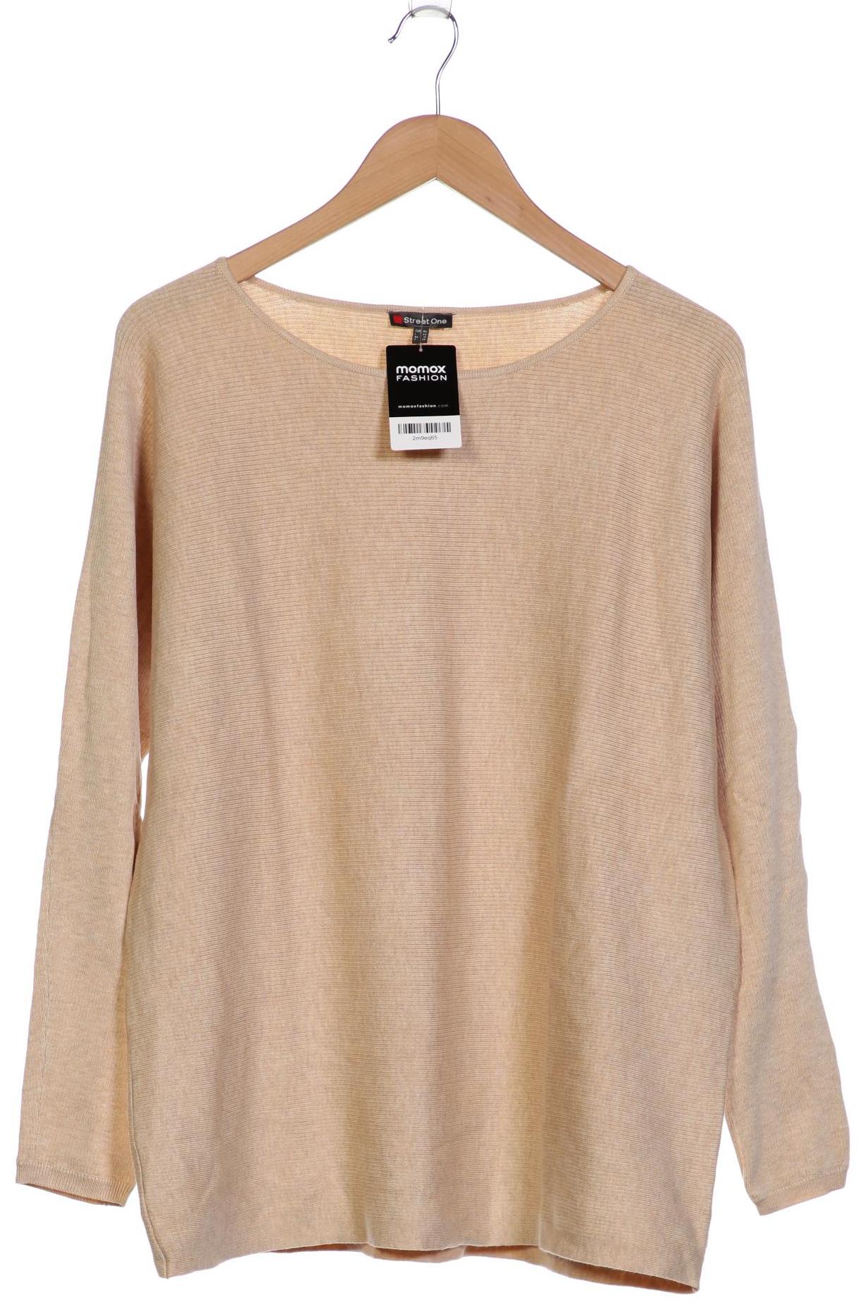 

Street One Damen Pullover, beige, Gr. 44