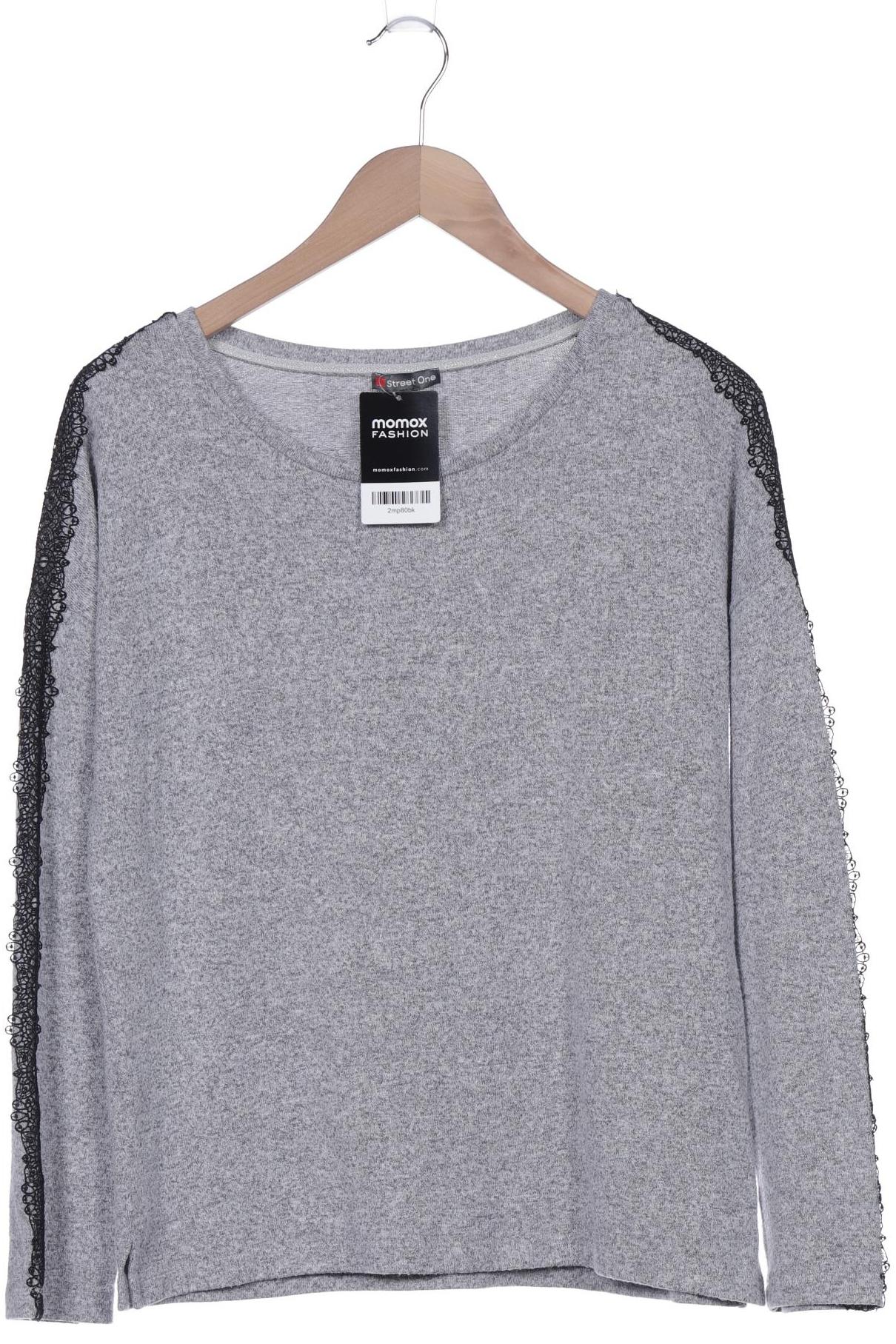 

Street One Damen Pullover, grau, Gr. 38