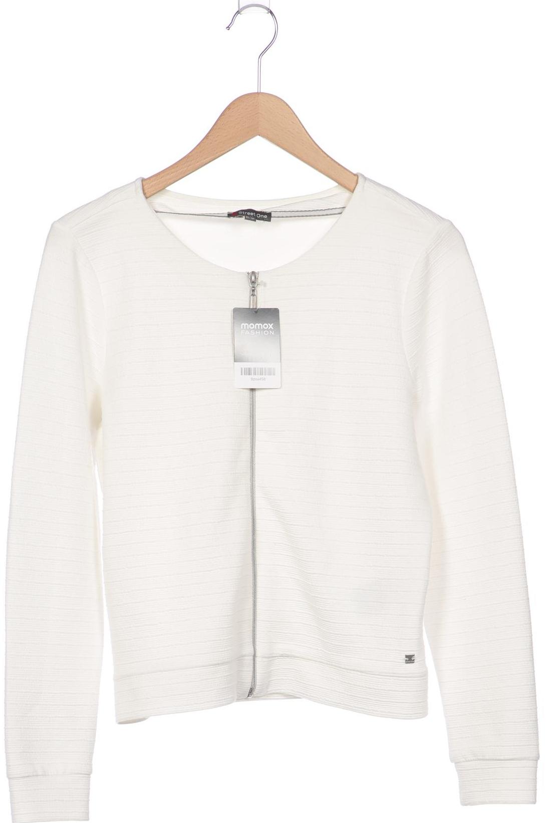 

Street One Damen Sweatshirt, weiß, Gr. 38