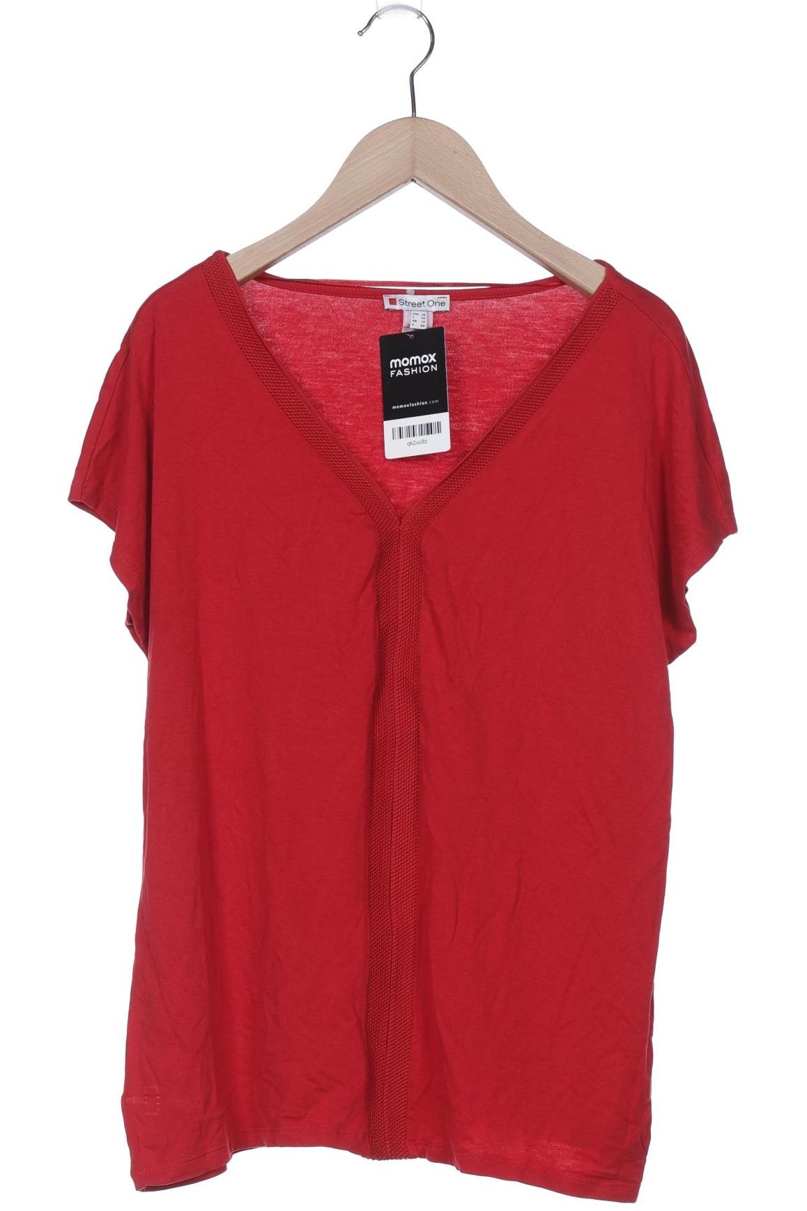 

Street One Damen T-Shirt, rot, Gr. 38