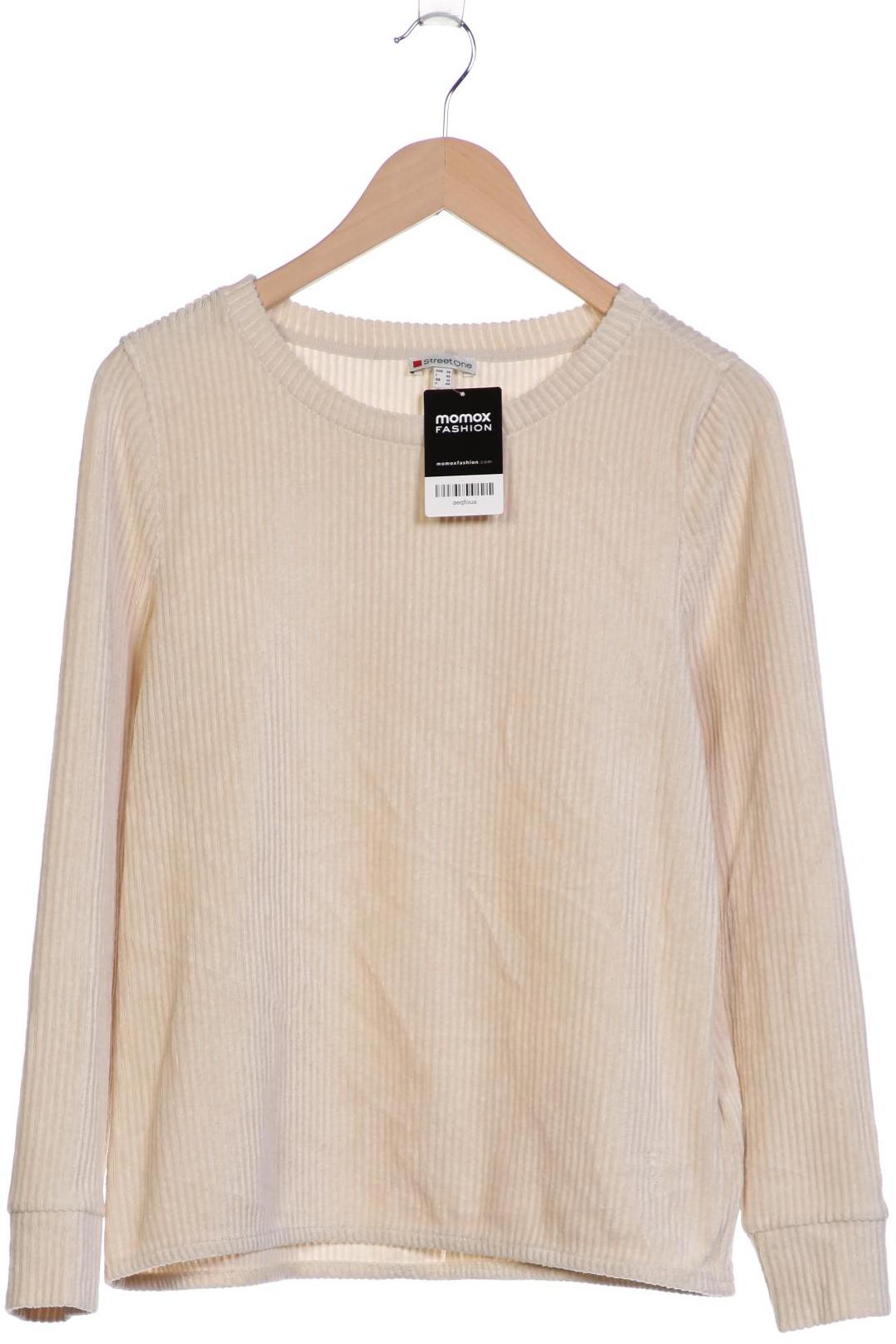 

Street One Damen Sweatshirt, cremeweiß, Gr. 38