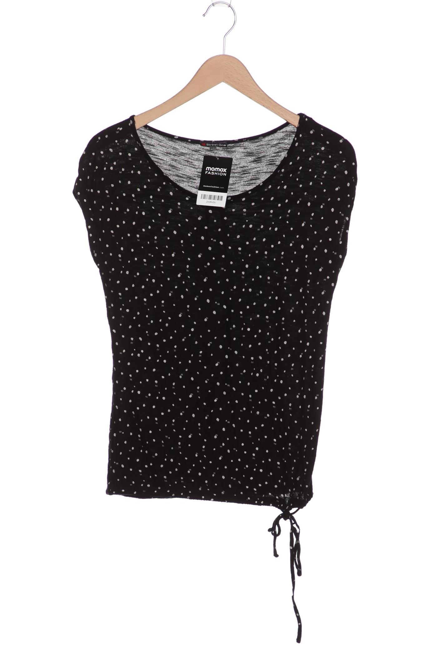 

Street One Damen T-Shirt, schwarz