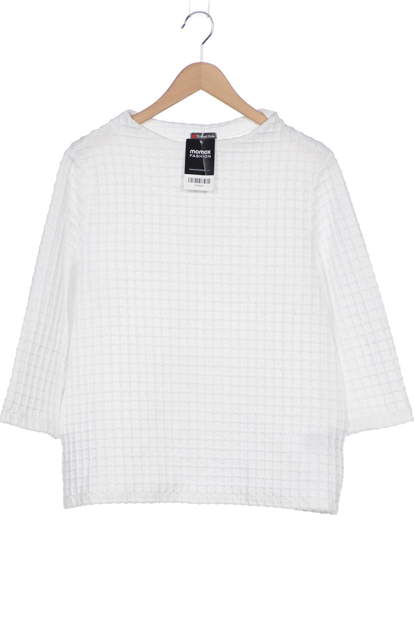 

Street One Damen Sweatshirt, weiß, Gr. 40