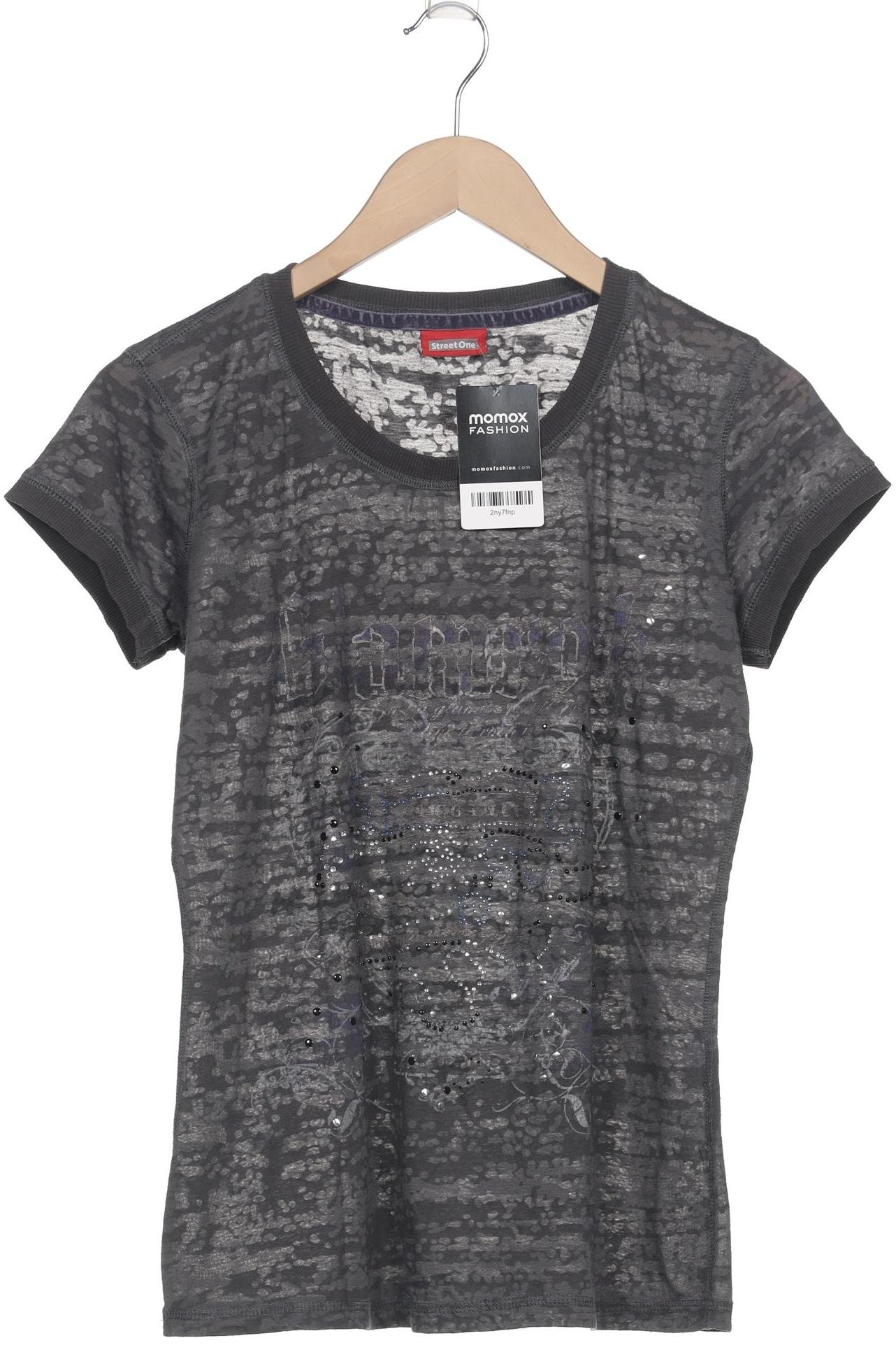 

Street One Damen T-Shirt, grau, Gr. 38