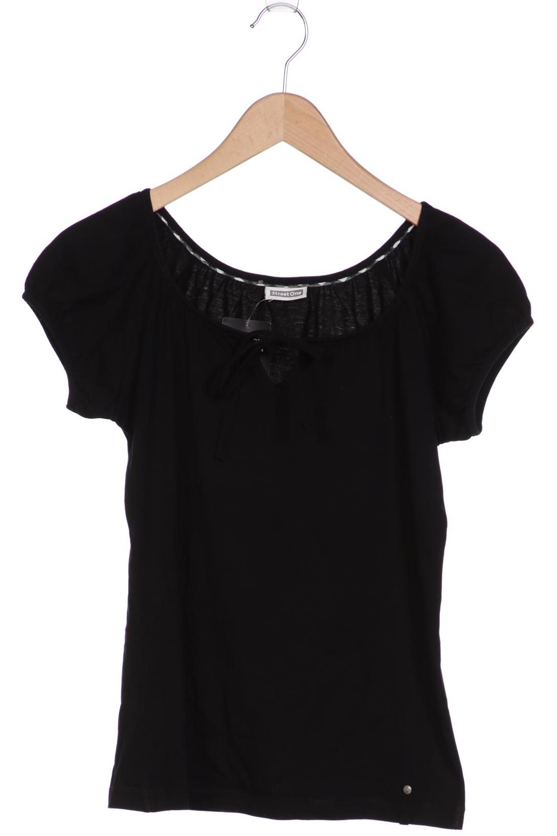 

Street One Damen T-Shirt, schwarz