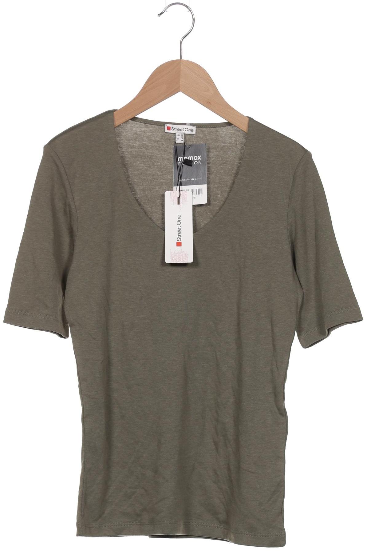 

Street One Damen T-Shirt, grün, Gr. 34
