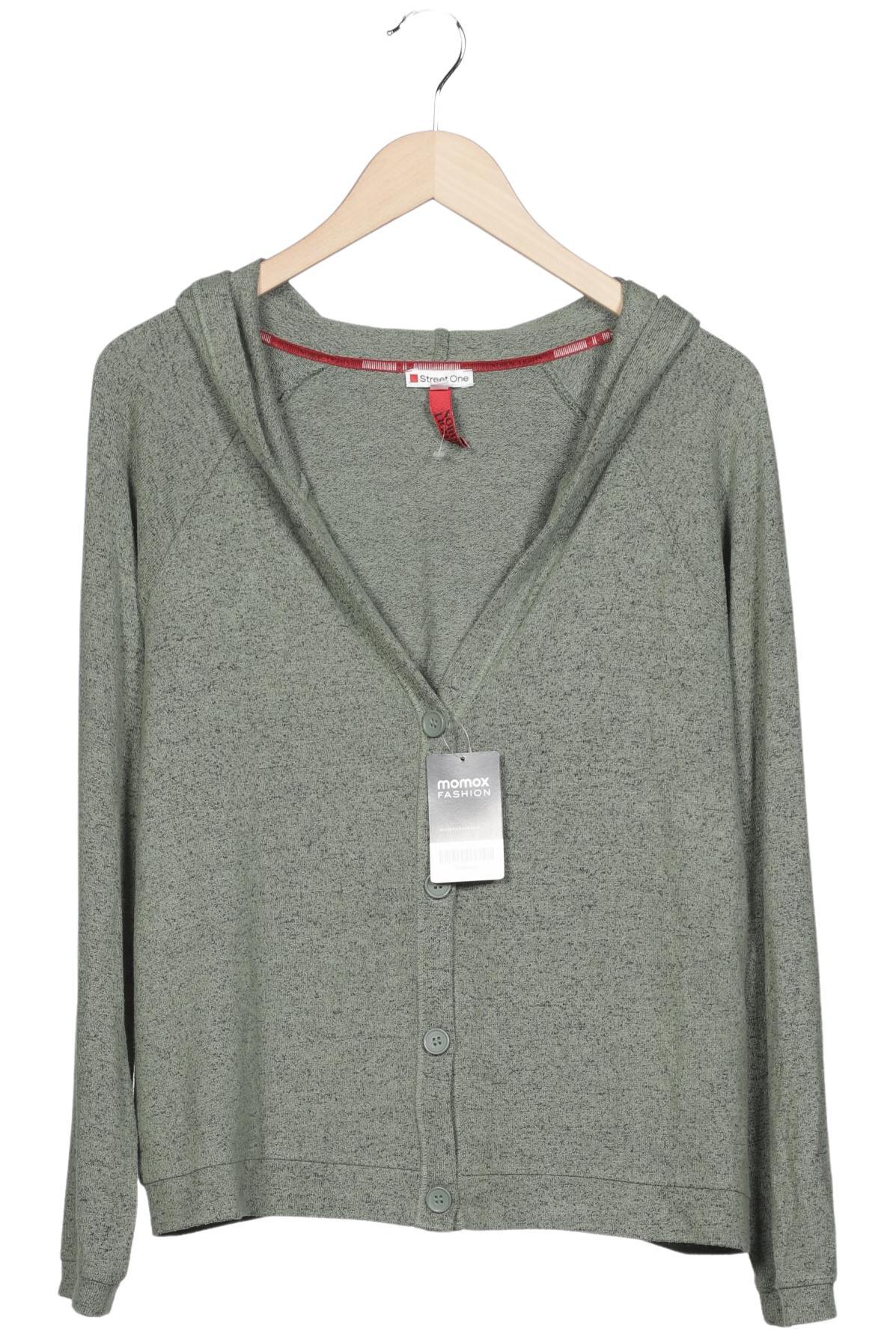 

Street One Damen Kapuzenpullover, grün, Gr. 40