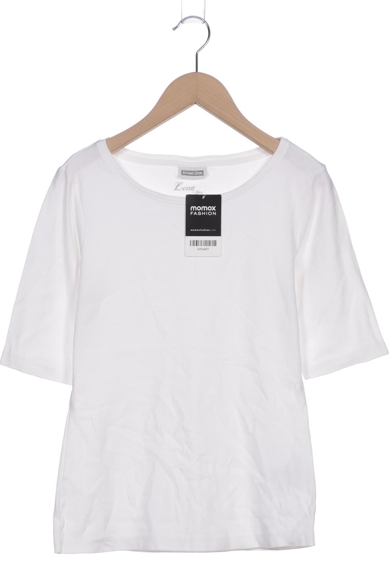 

Street One Damen T-Shirt, weiß, Gr. 38