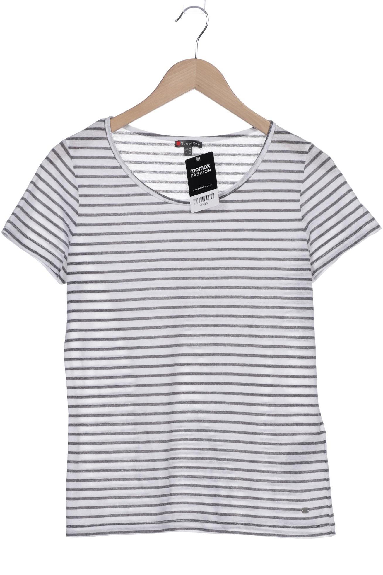 

Street One Damen T-Shirt, weiß, Gr. 38