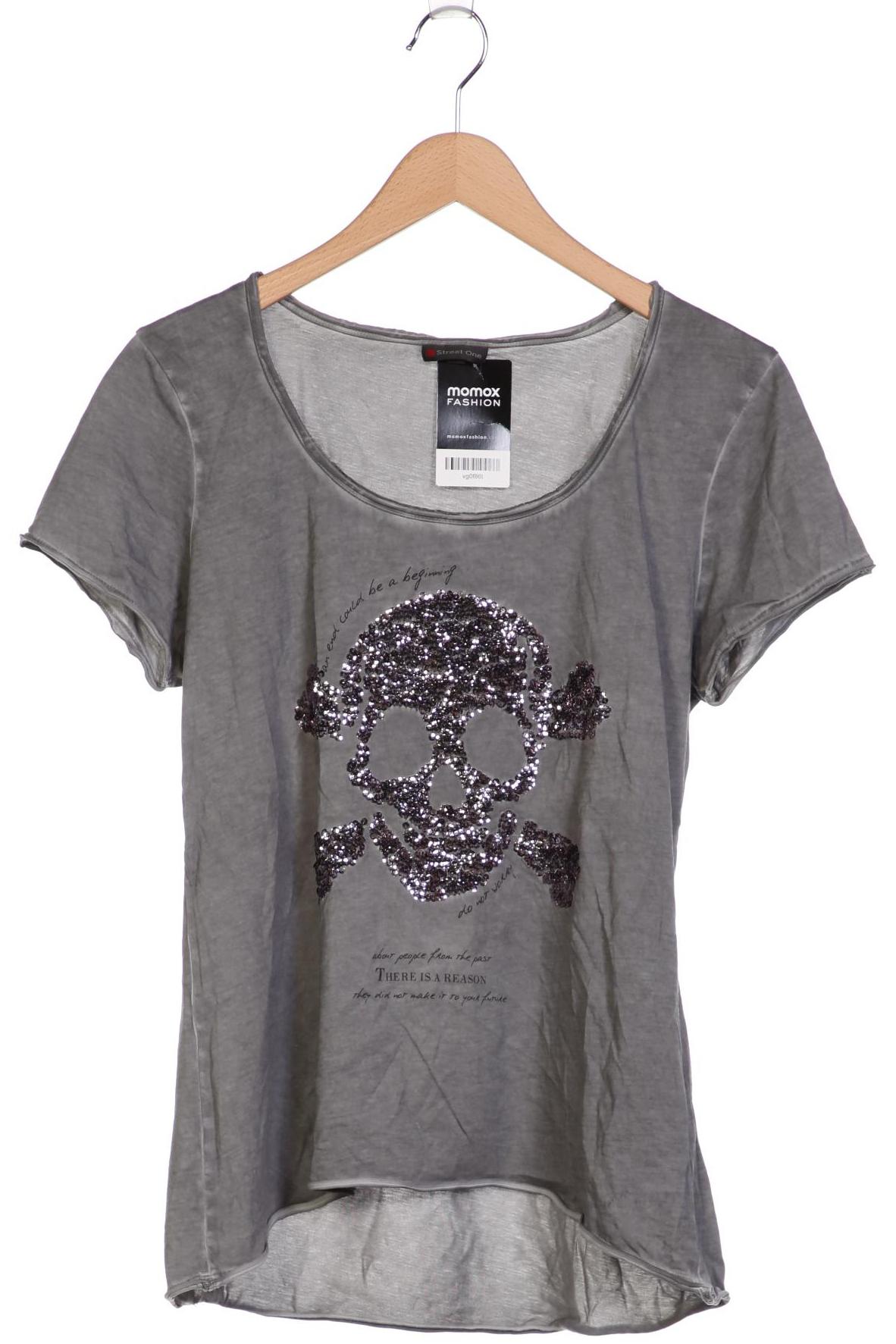 

Street One Damen T-Shirt, grau, Gr. 42