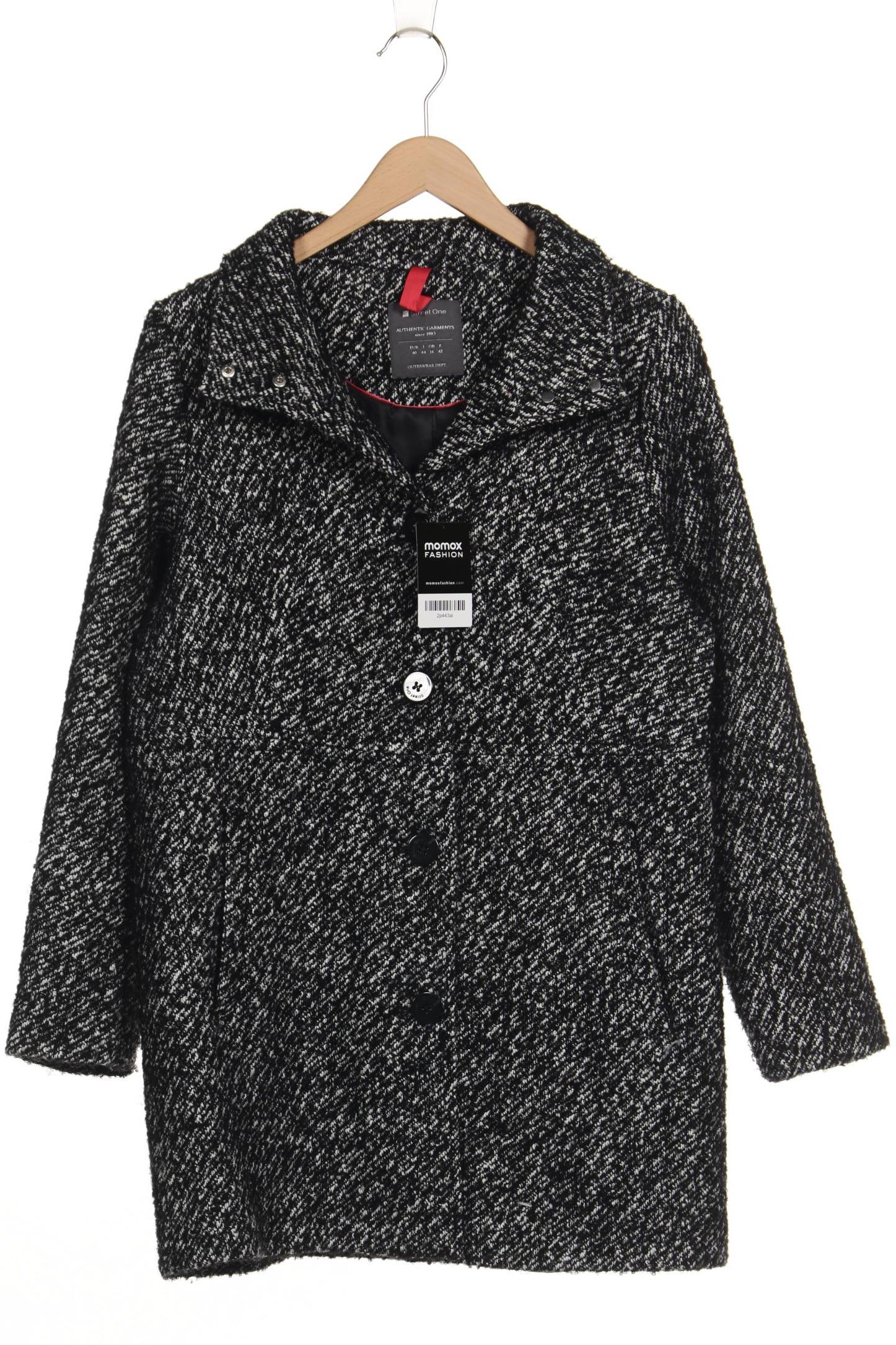 

Street One Damen Mantel, schwarz, Gr. 40