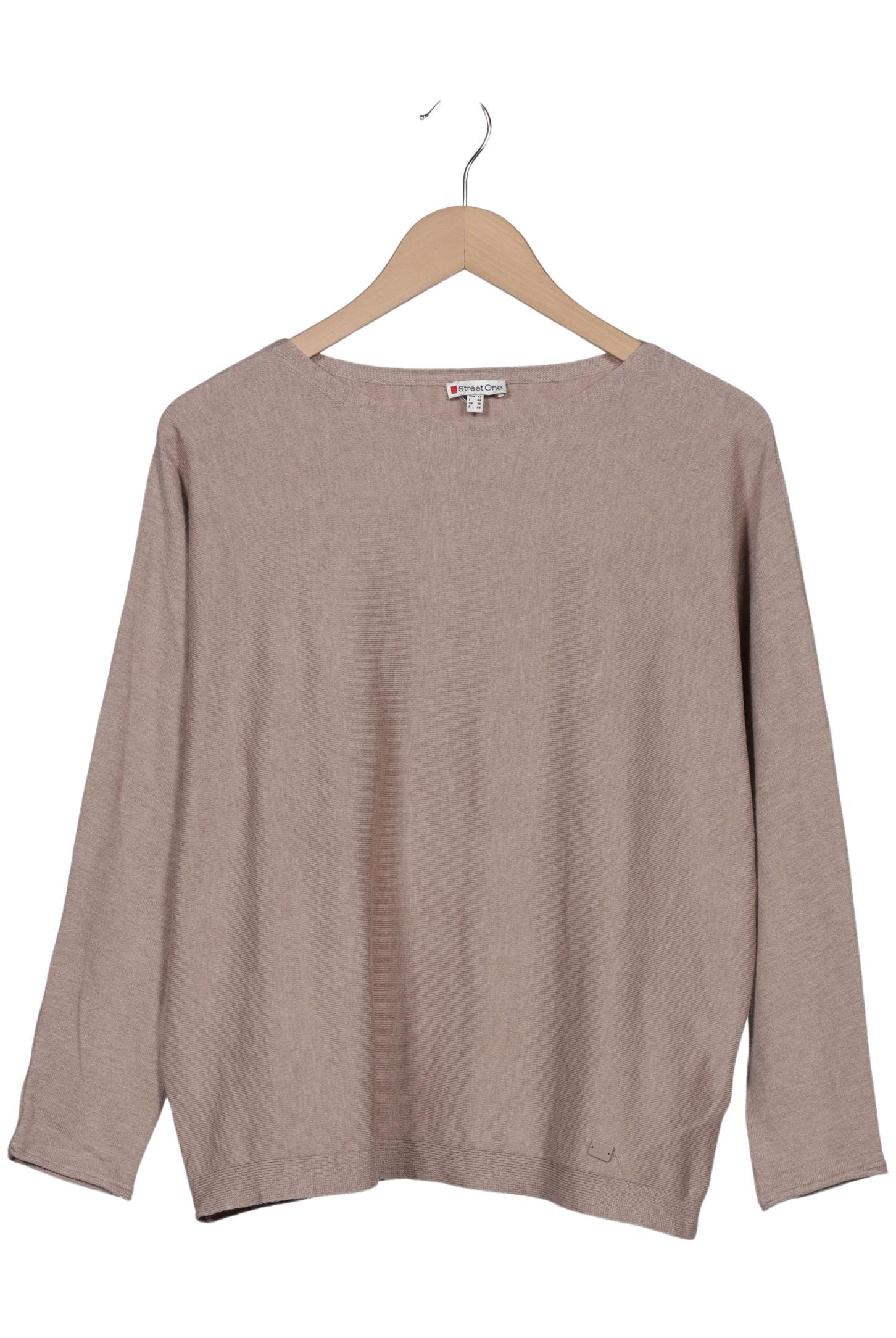 

Street One Damen Pullover, beige, Gr. 42